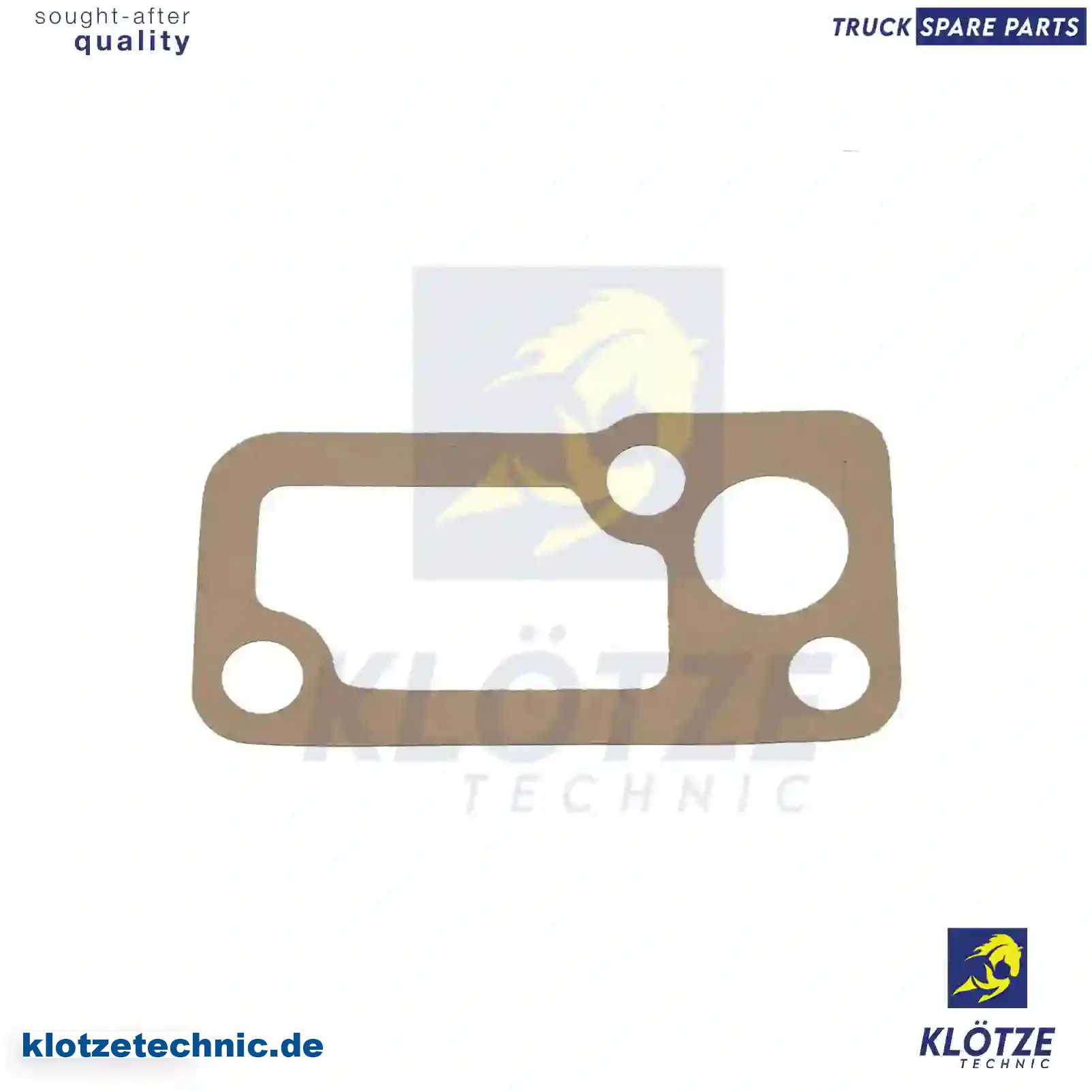 Gasket, flange pipe, 131133, 291826 || Klötze Technic