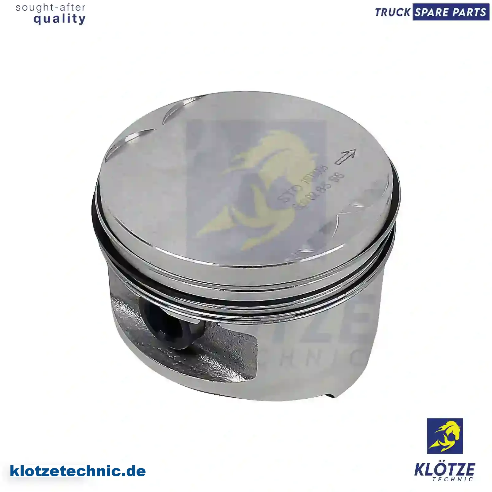 Piston, complete with rings, 6154082, 7136895, 88WM-6102-AA, 95WM-6102-AA || Klötze Technic