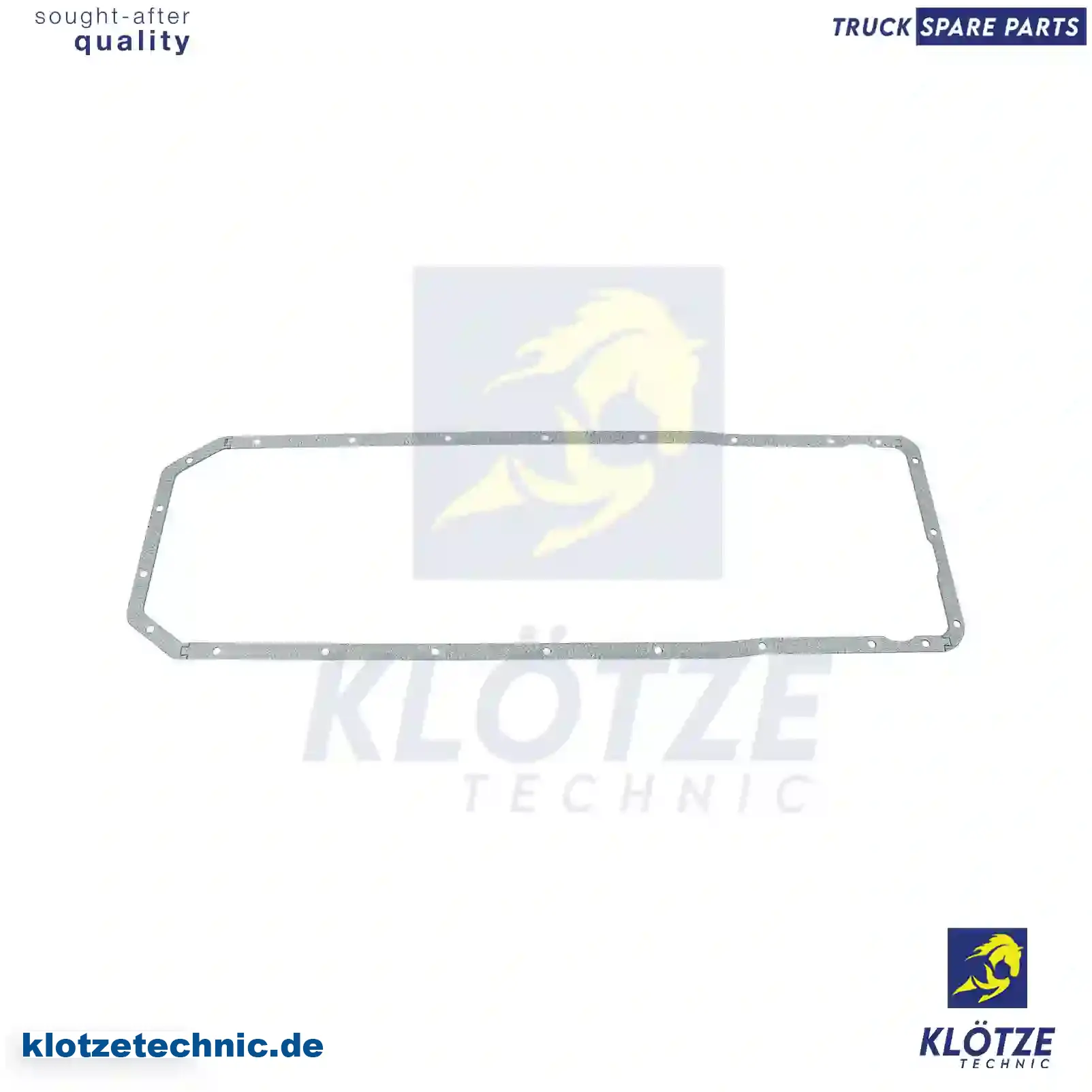 Oil sump gasket, 1382398, 348070, 366539 || Klötze Technic