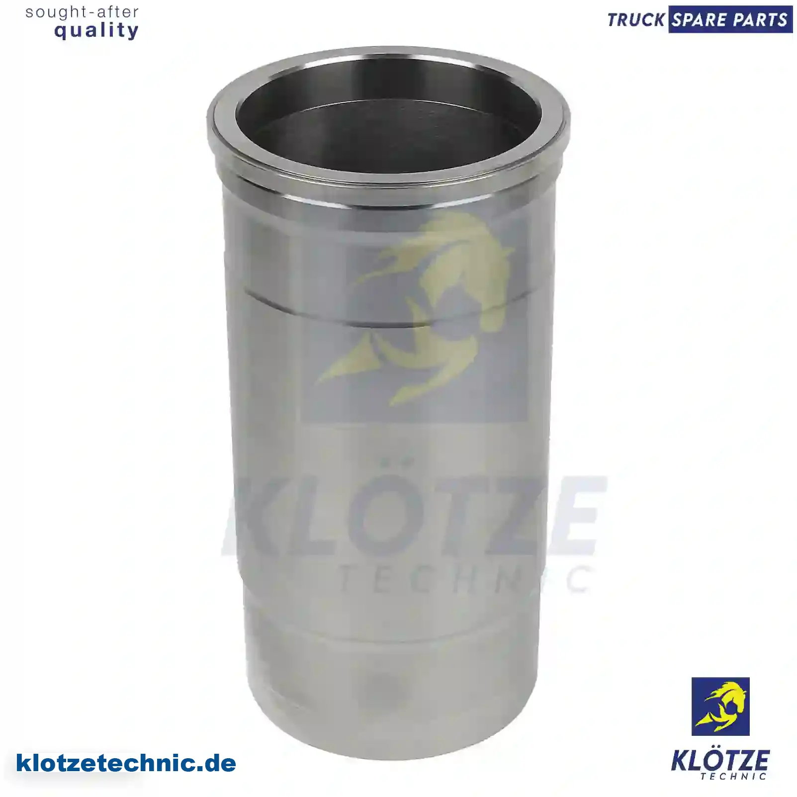 Cylinder liner, without seal rings, 1445819000, 1114035, 235828, 295053, 348889, 363301, 79245643 || Klötze Technic