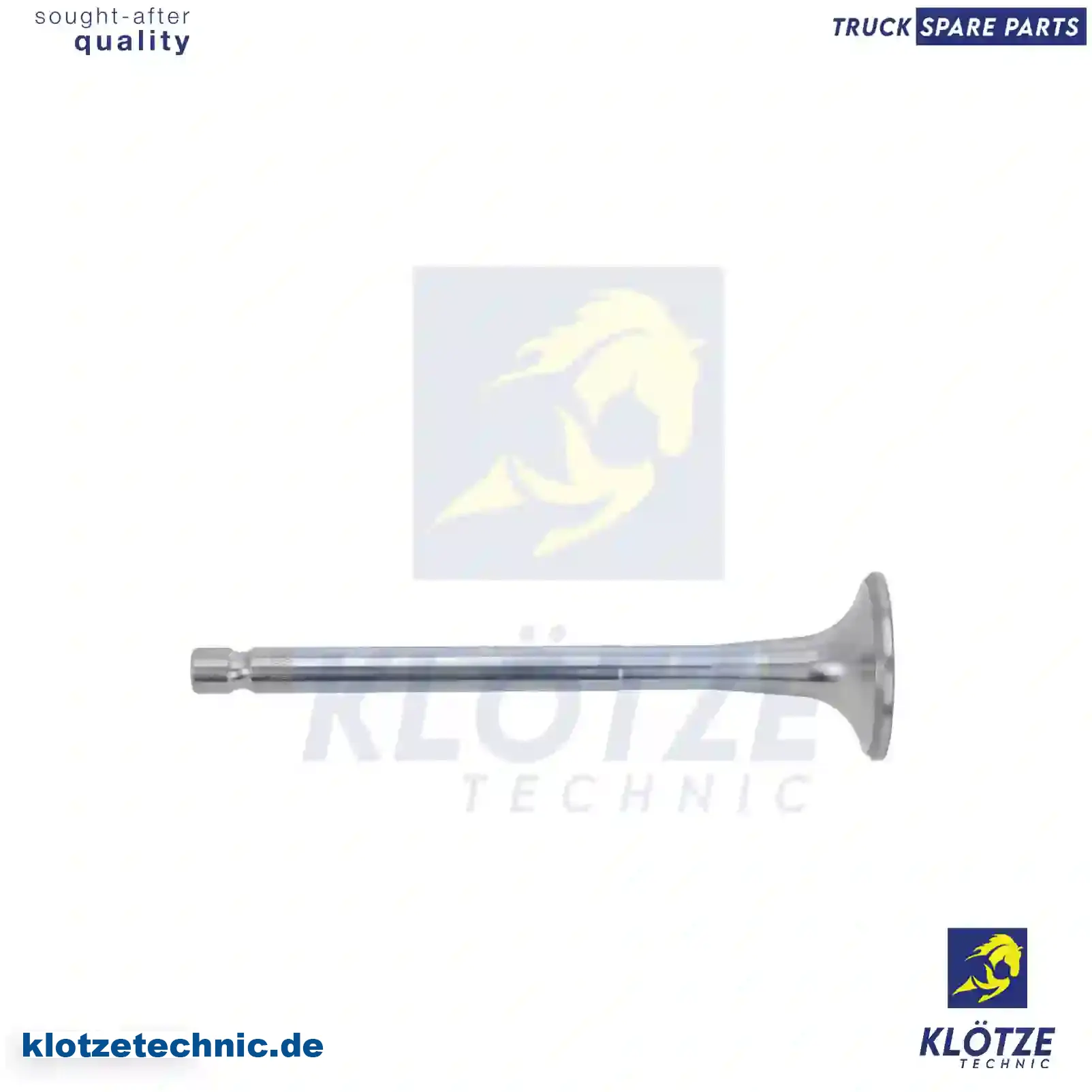 Exhaust valve, 1100997, 1360834, 1397521, 232018, 352347, ZG01121-0008 || Klötze Technic