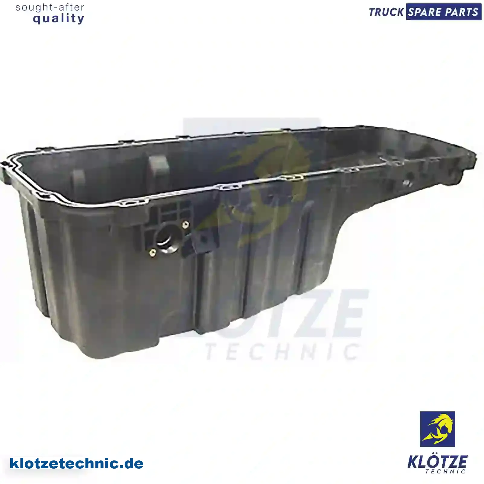 Oil sump, 7420801538, 7422242776, 20801538, 22242776, ZG01789-0008 || Klötze Technic