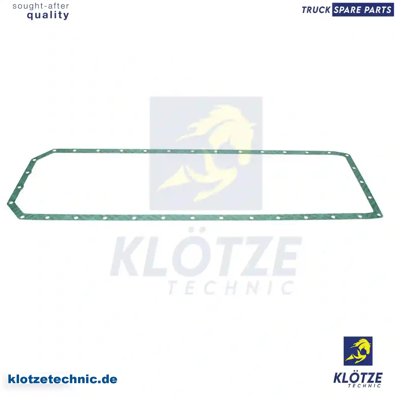 Oil sump gasket, 5010240656, ZG01840-0008 || Klötze Technic