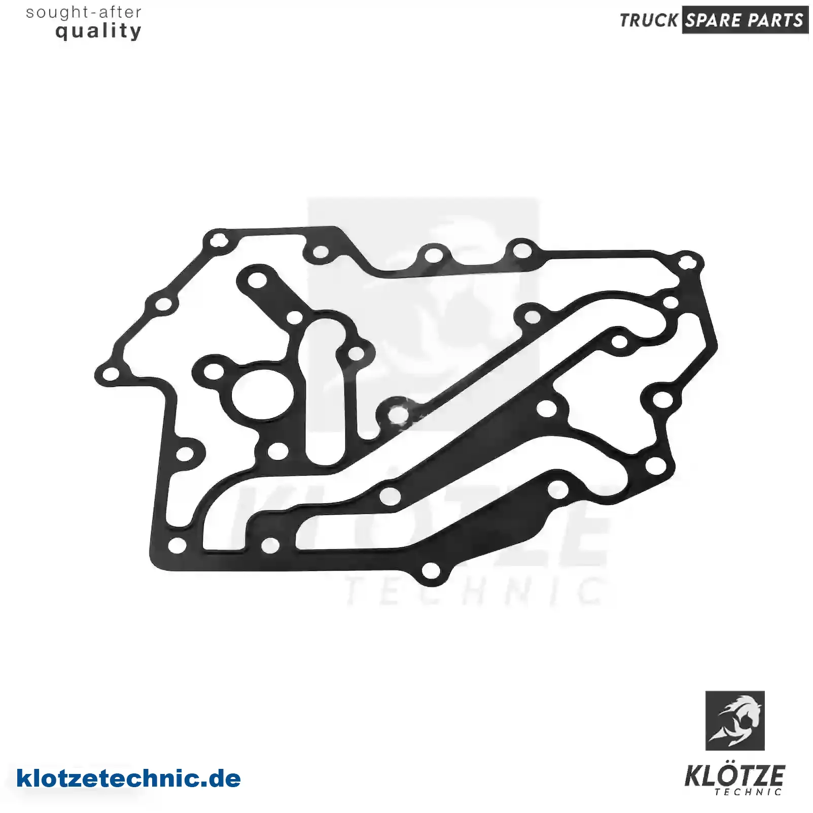 Gasket, oil cooler housing, 51059010137 || Klötze Technic