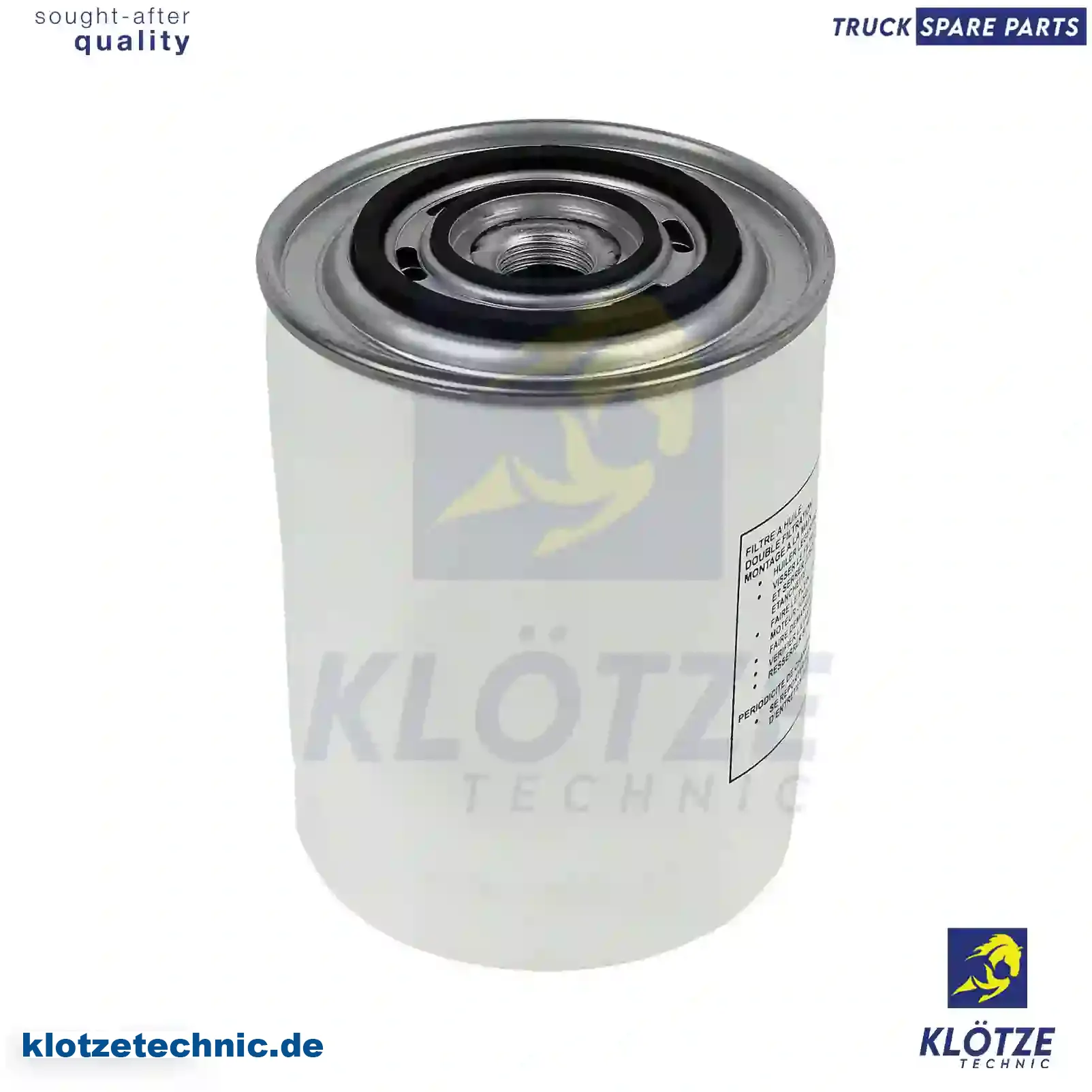 Oil filter, 1931047, LF0348100, 9110665, 1109AQ, 1109J3, 1109P5, 1109P6, 1109Q0, 1109Q1, 1109Q4, 1109Y7, 1109Y8, 01831118, 01900823, 01902047, 01902076, 01902847, 01903628, 01903785, 01907580, 01907582, 01907583, 01930213, 01930823, 01931047, 04787410, 04791113, 05983900, 07301916, 07301939, 07571569, 1902047, 71713782, 71718765, 71734217, 71736163, 71739633, 71739634, 71753740, 71771361, 71930213, 74787410, 74791113, 77301939, 98432648, 98432651, 98472349, 5025089, 5025091, 9110665, 9110665, L01930213, 01303628, 01900823, 01902047, 01902076, 01902847, 01903628, 01903784, 01903785, 01907580, 01907582, 01907583, 01930213, 01930823, 02994057, 04787410, 04791113, 04796458, 04799425, 05983900, 07301916, 07301939, 07571569, 11907580, 1902047, 1902076, 1902847, 1903628, 1907582, 1907583, 2994057, 500038747, 500322701, 5001857493, 98432648, 98472349, 04787410, 05983900, 07301916, 07571569, 71713782, 71718765, 71734217, 71736163, 71739633, 71739634, 71753740, 71771361, 98432648, 98432651, 01931047, LF0348100, 1109AQ, 1109J3, 1109P5, 1109P6, 1109Q0, 1109Q1, 1109Q4, 1109Y7, 1109Y8, 5000816070, 5010816070, 6005021225, 7701035650, 1931047, ZG01712-0008 || Klötze Technic