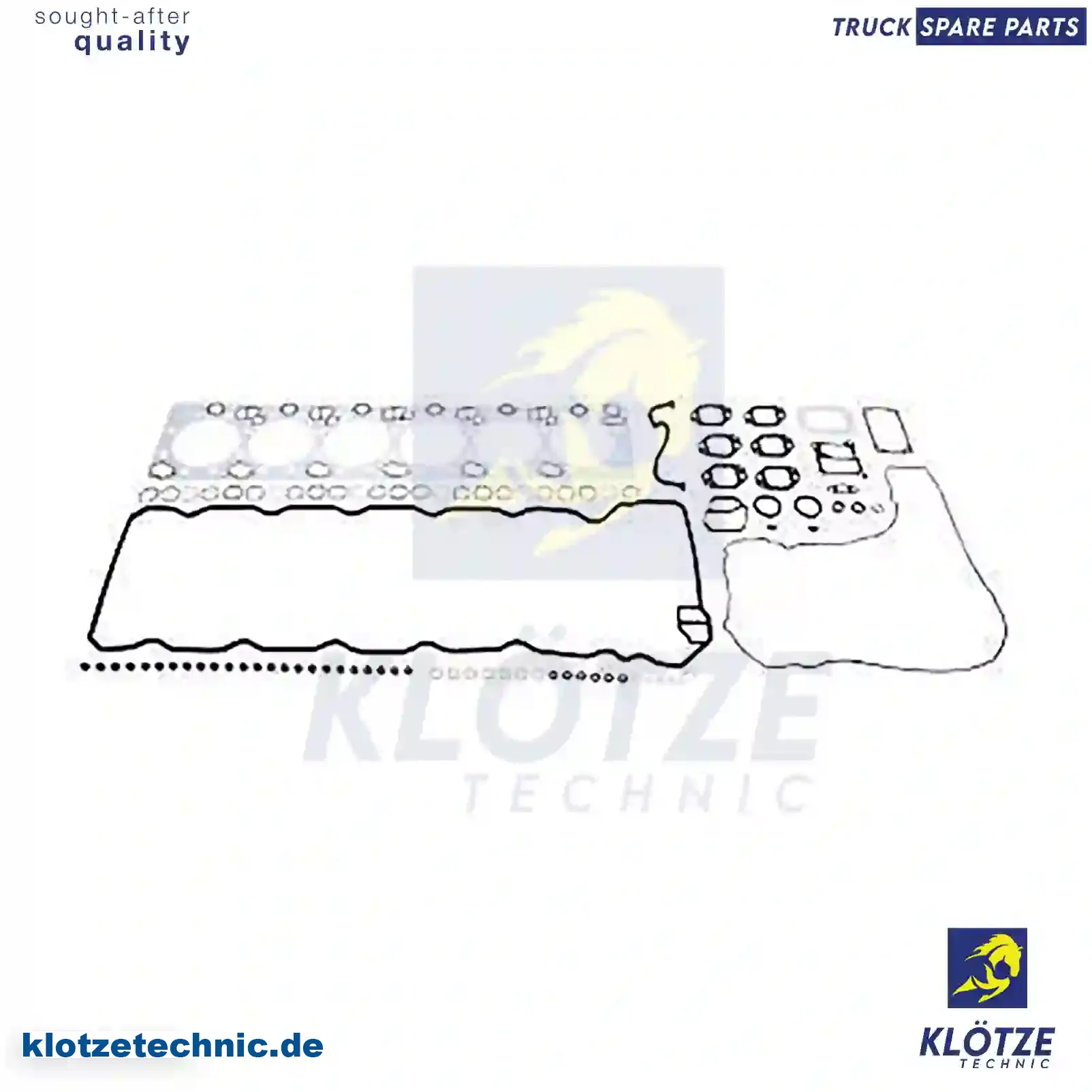 Gasket kit, decarbonizing, 21539731, 21768034, 22499375, 85109854, ZG01340-0008 || Klötze Technic