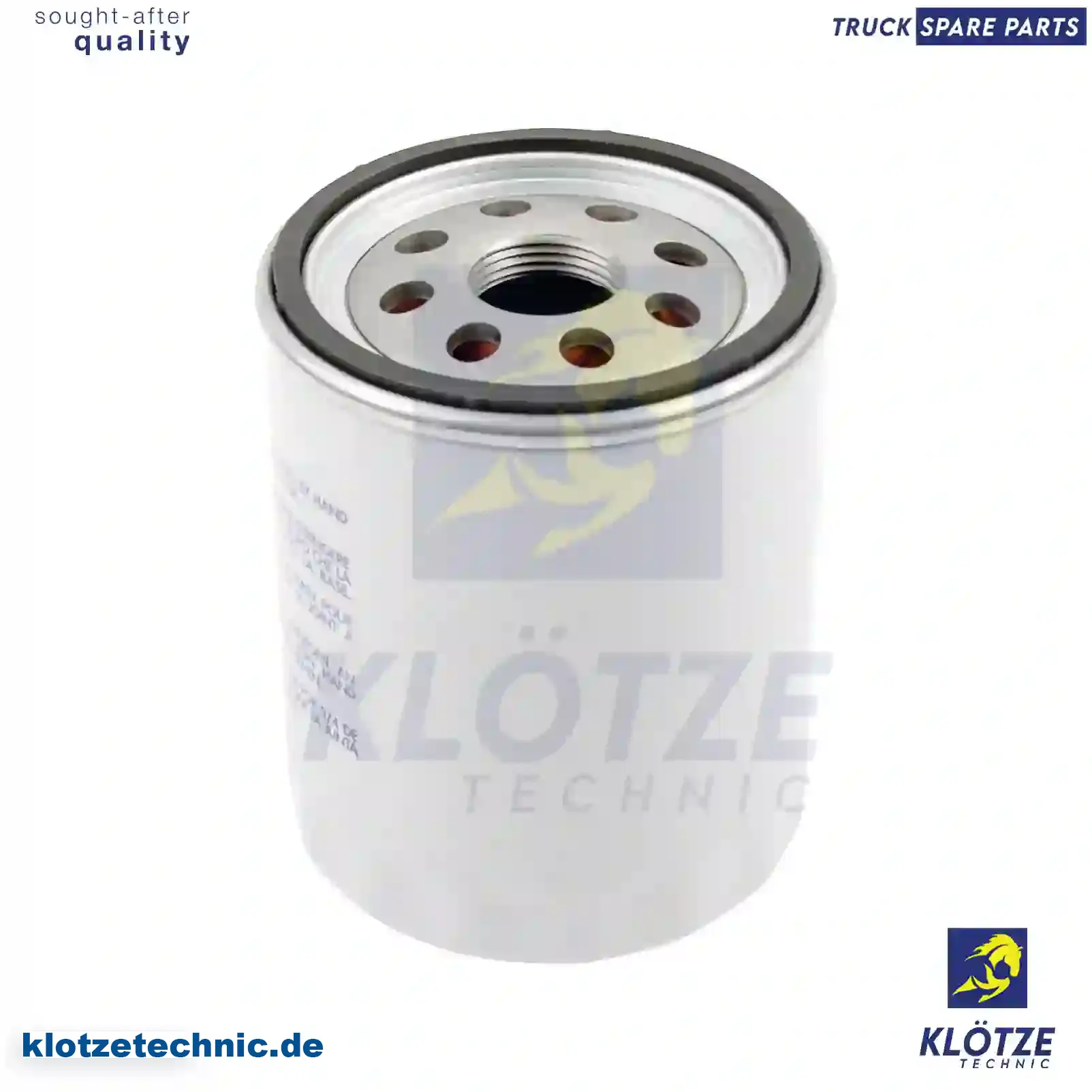 Oil filter, 00953564, 04741272, 04741274, 01901796, 01902197, 01907578, 01907579, 01907818, 04741272, 04741274, 1902197, 1907578, 1907818 || Klötze Technic