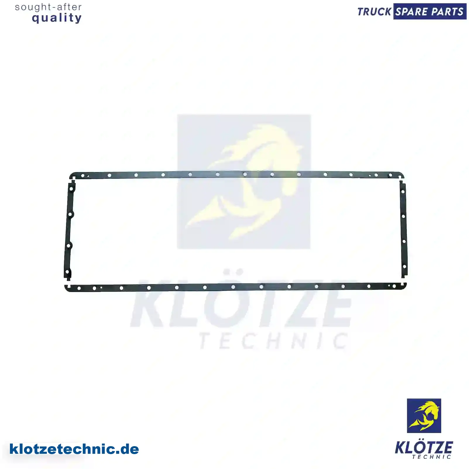 Oil sump gasket, 131444, 215242, 371503, ZG01800-0008 || Klötze Technic