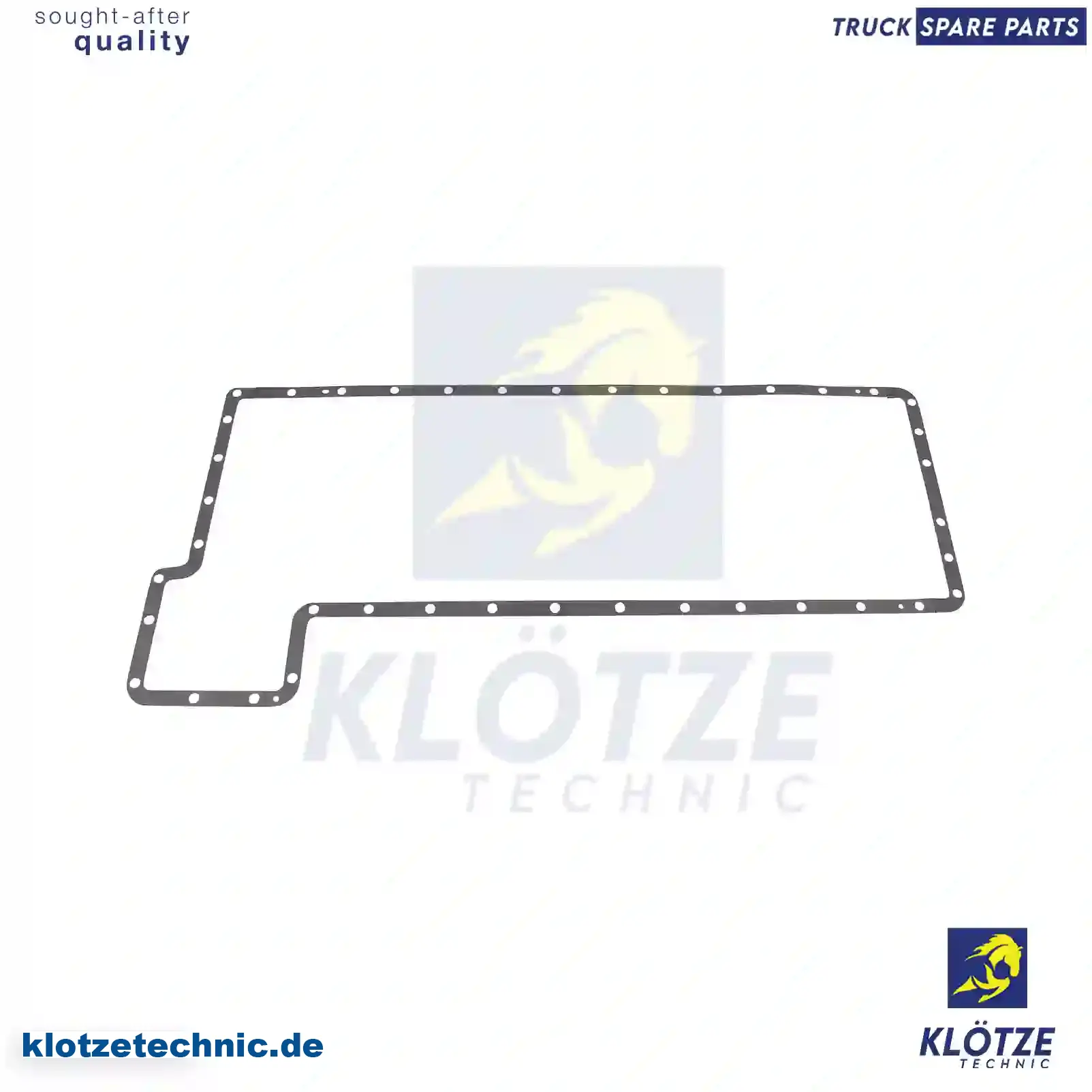 Oil sump gasket, 1459004, 170700, 371505, ZG01799-0008 || Klötze Technic