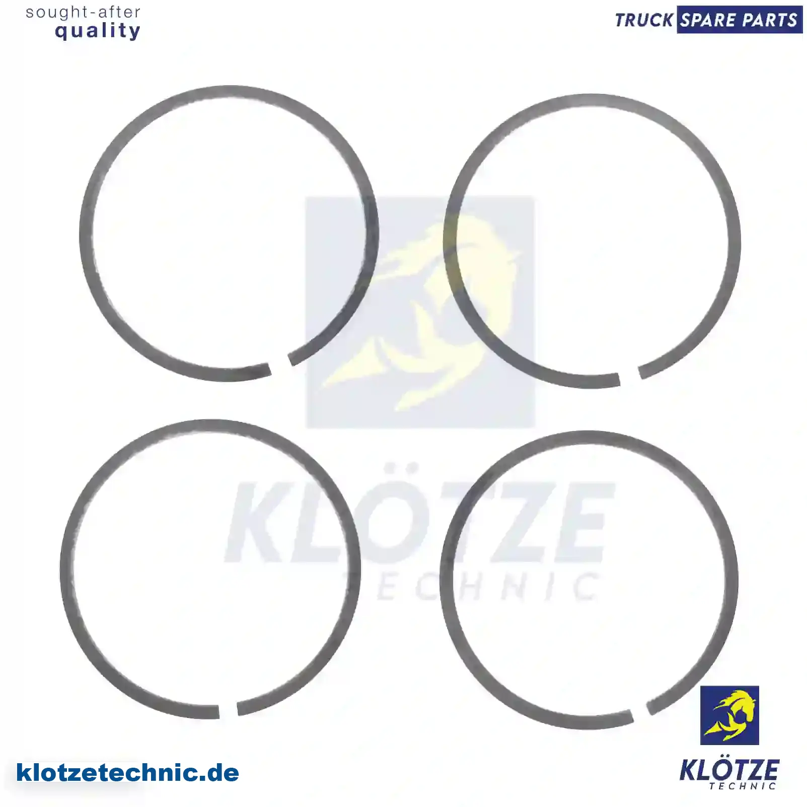 Seal ring kit, exhaust manifold, 51987010120, 2V5129597, ZG02079-0008 || Klötze Technic