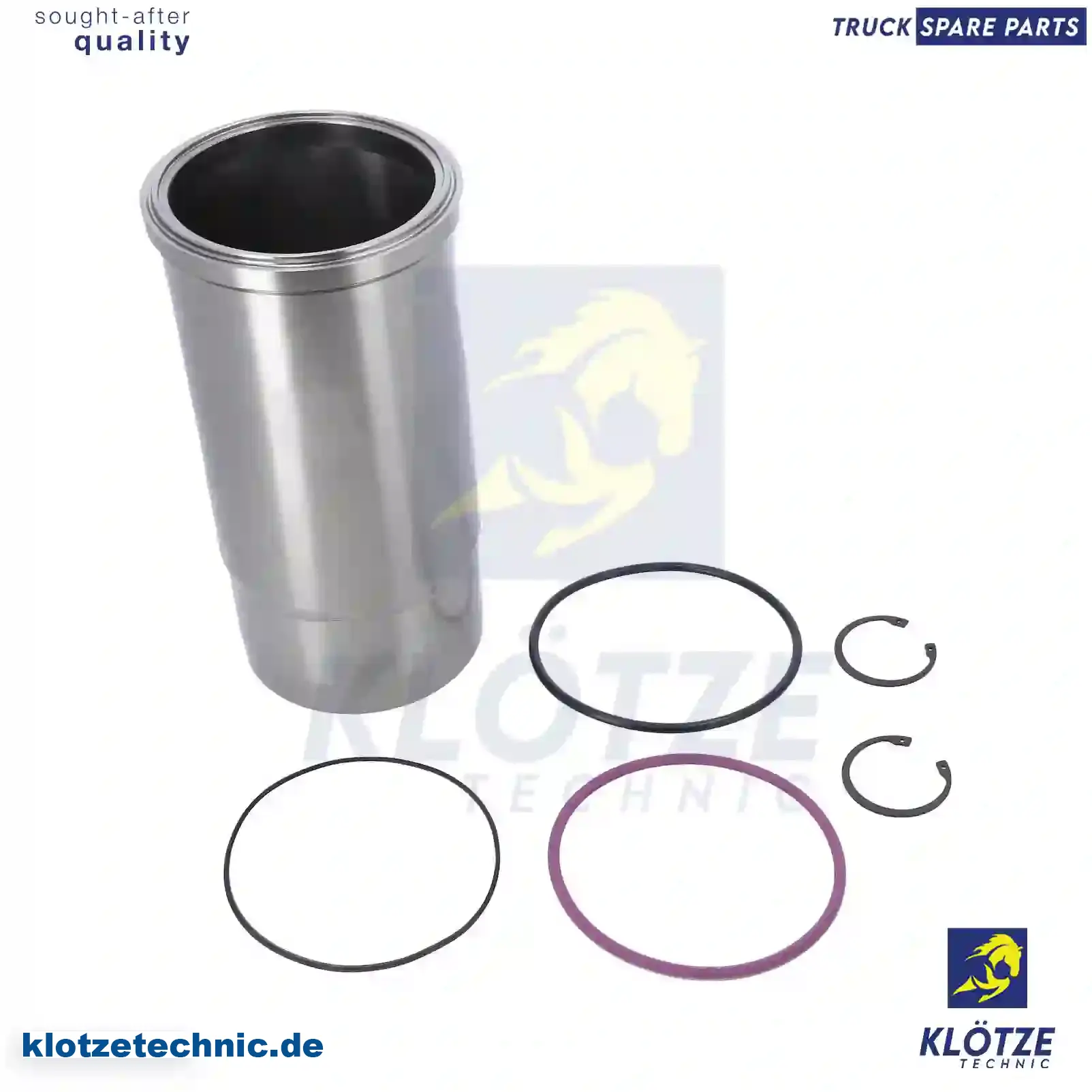 Piston with liner, 275647, 276859, 3827150, ZG01902-0008 || Klötze Technic