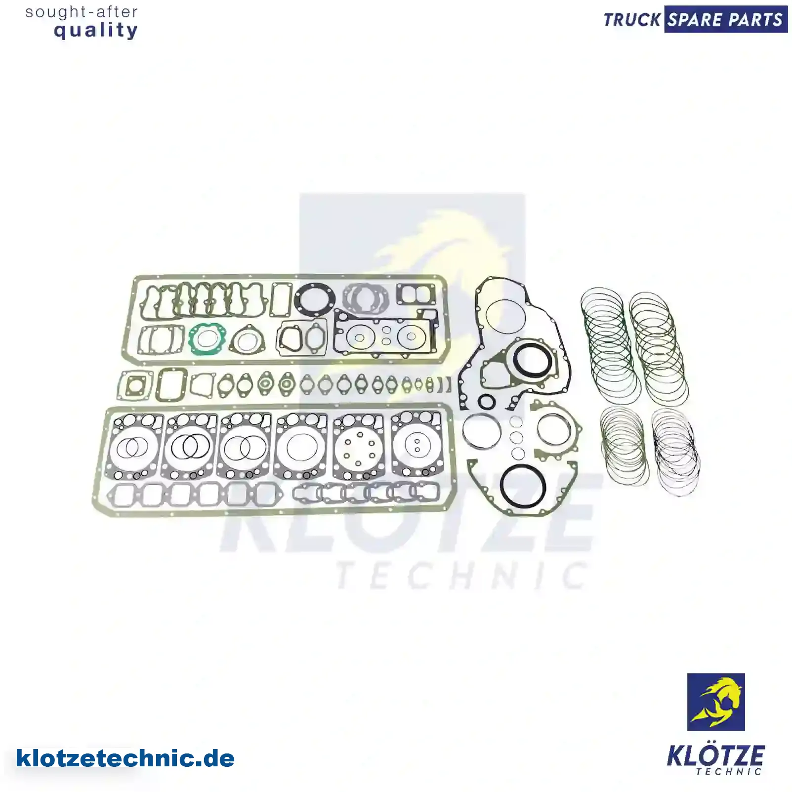 General overhaul kit, complete with race rings, 51009006398, 51 || Klötze Technic