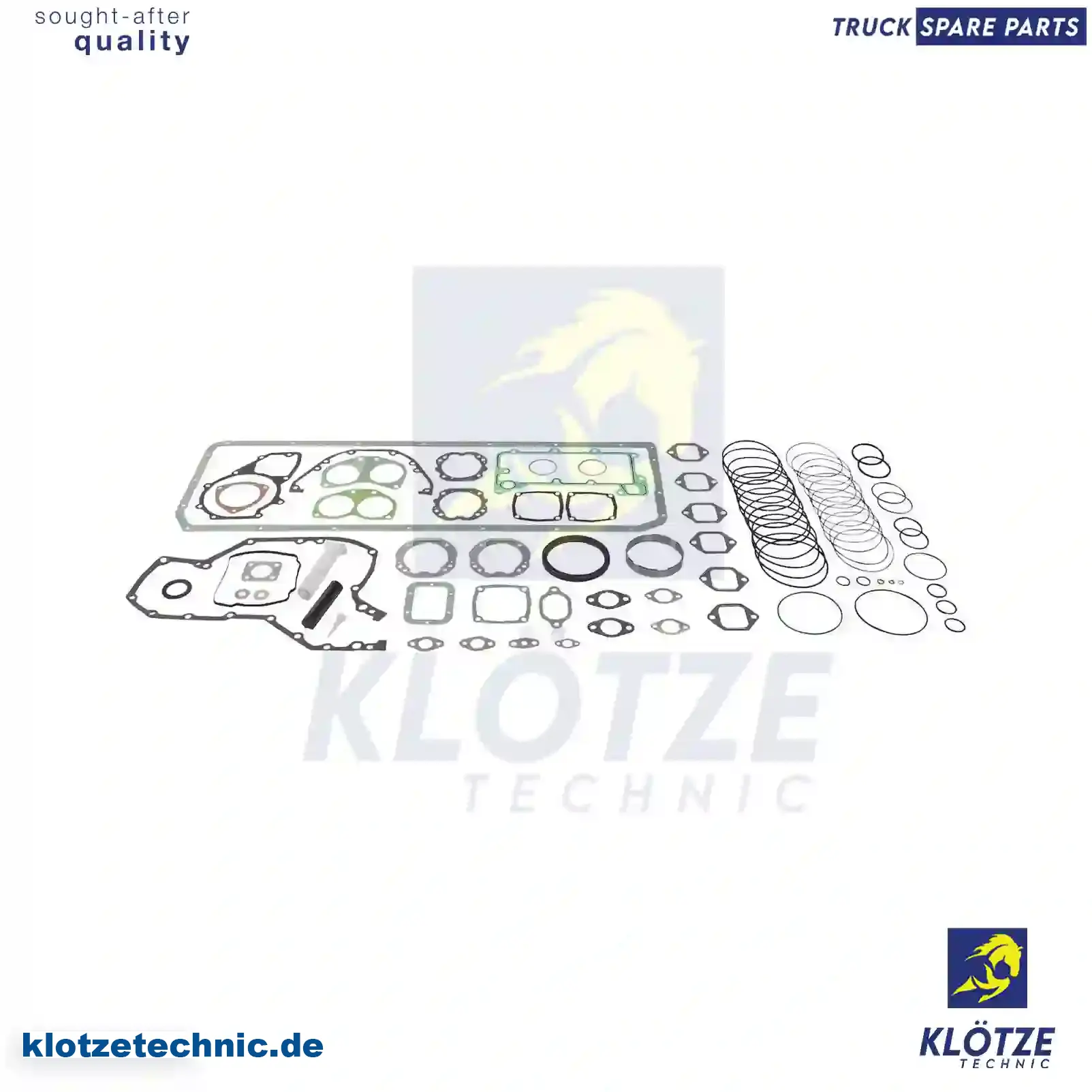 General overhaul kit, complete with race rings, 51009006602 || Klötze Technic