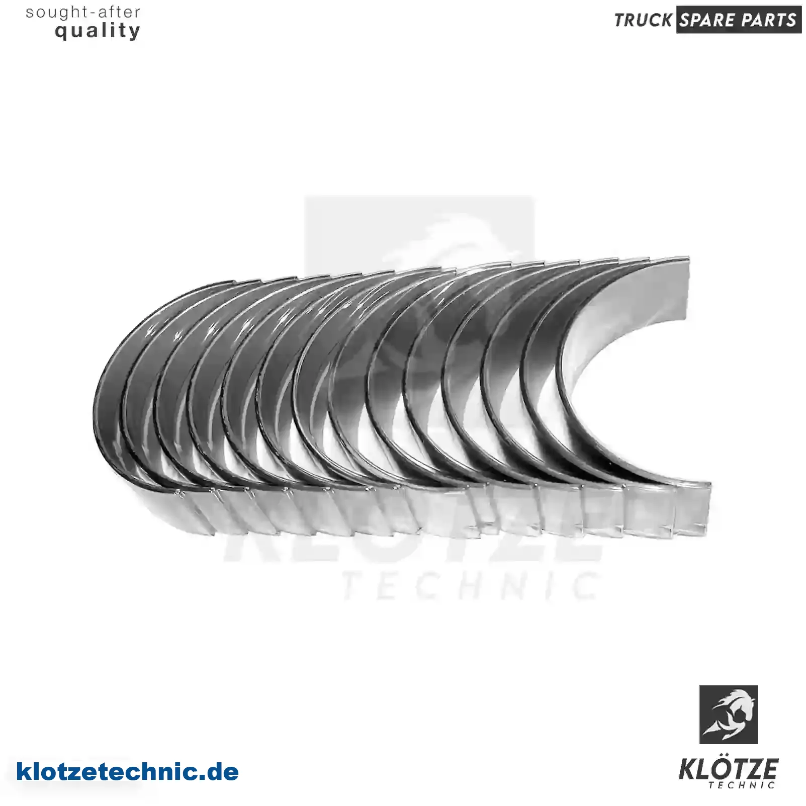 Main bearing kit, 51011136073S2 || Klötze Technic