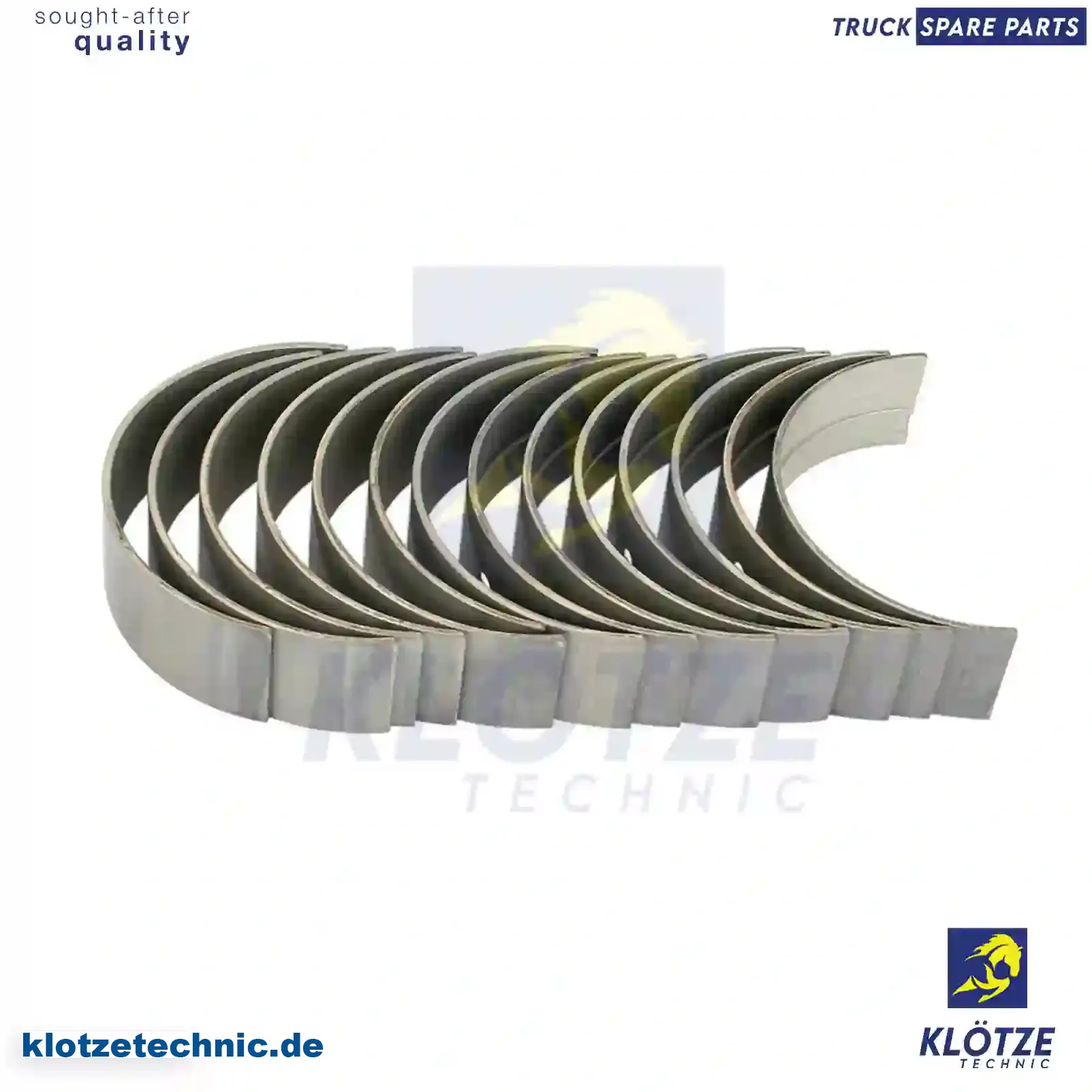 Main bearing kit, 51011136051, 51011136051S || Klötze Technic