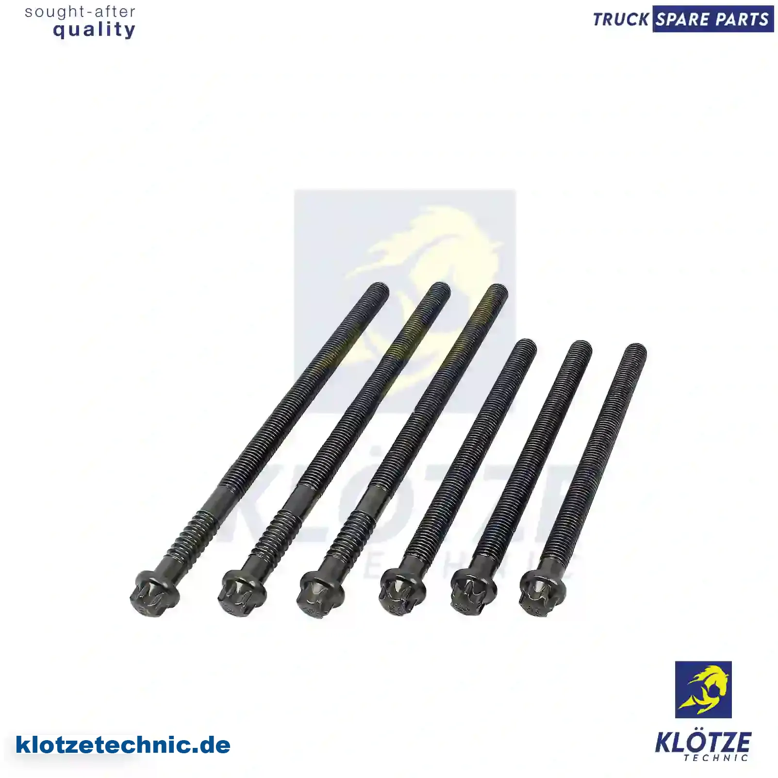 Cylinder head screw, kit, 51904906001 || Klötze Technic