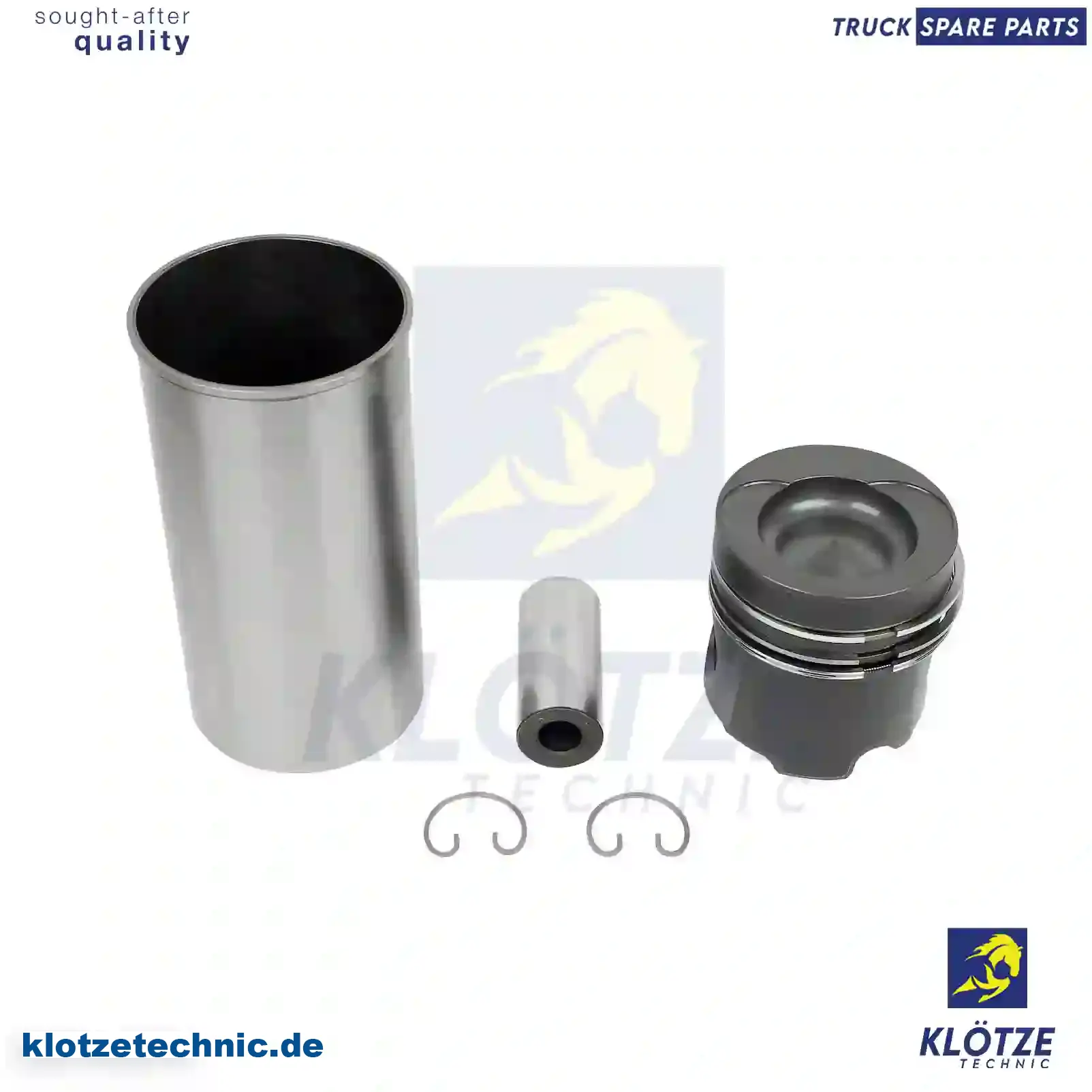 Piston with liner, 51025117292S || Klötze Technic