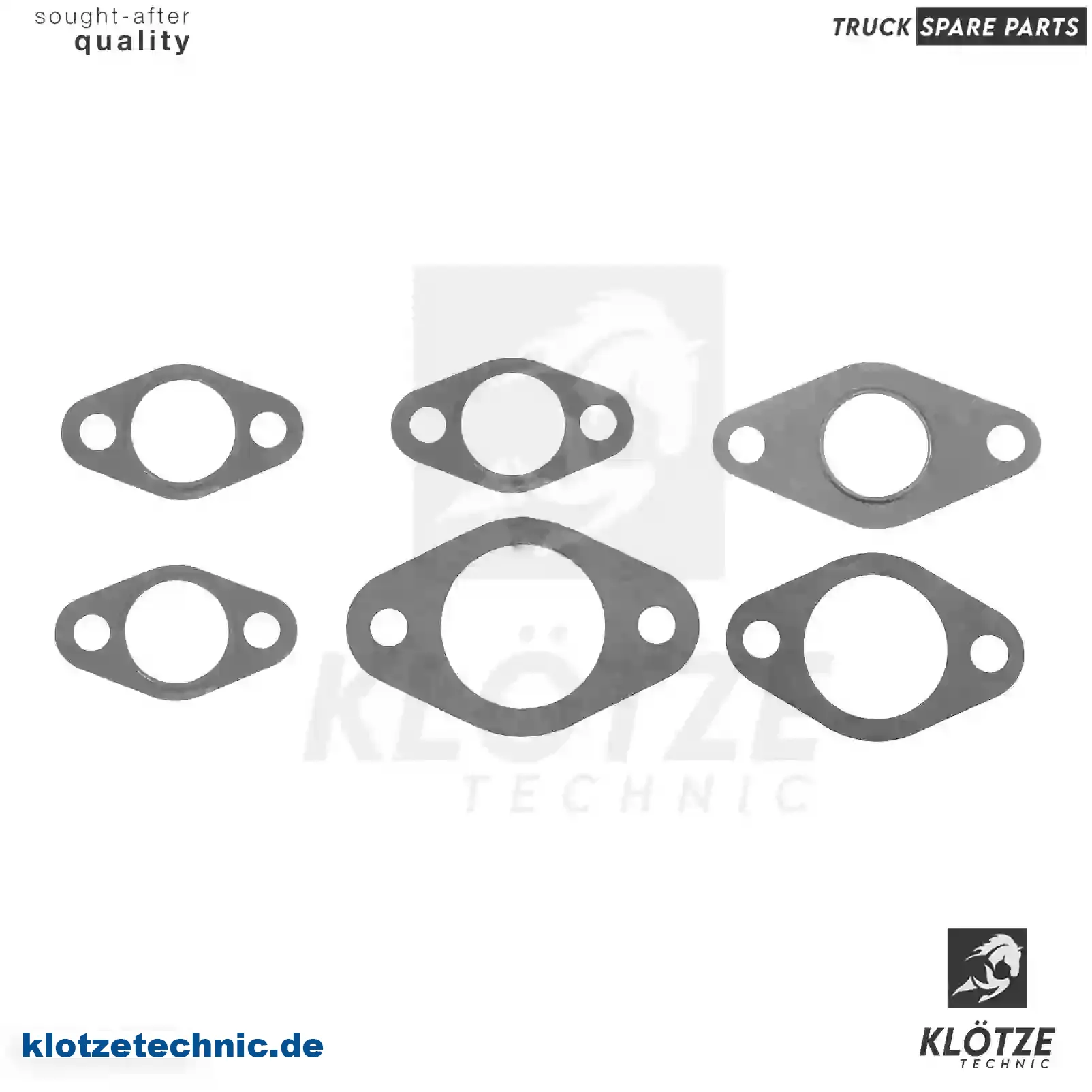 Gasket kit, exhaust manifold, 51089010121S || Klötze Technic