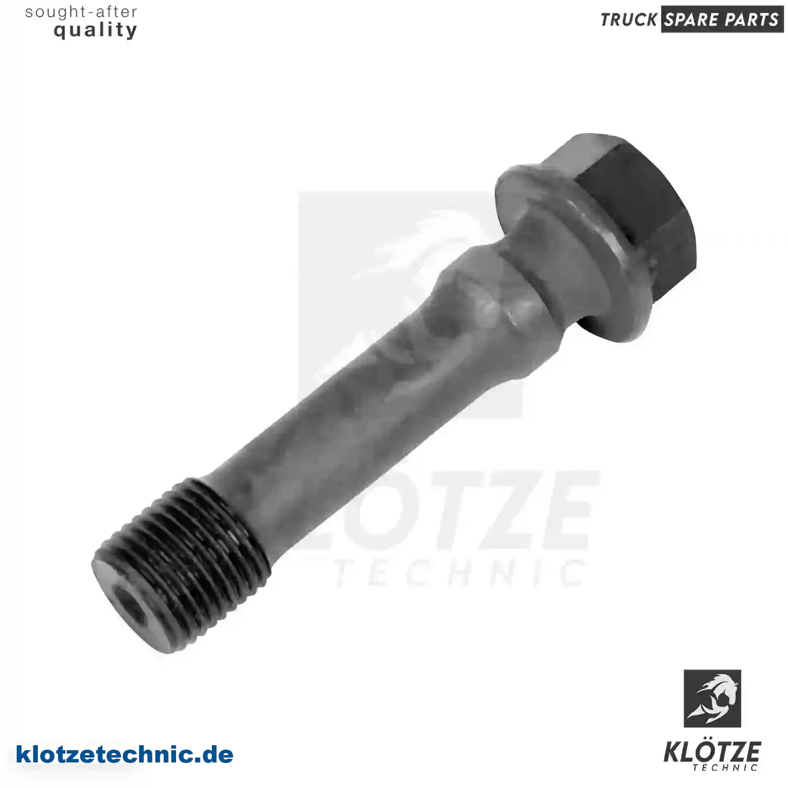 Connecting rod screw, 51900200139, 4030380171, 4030380271, 4030380371, ZG00998-0008 || Klötze Technic