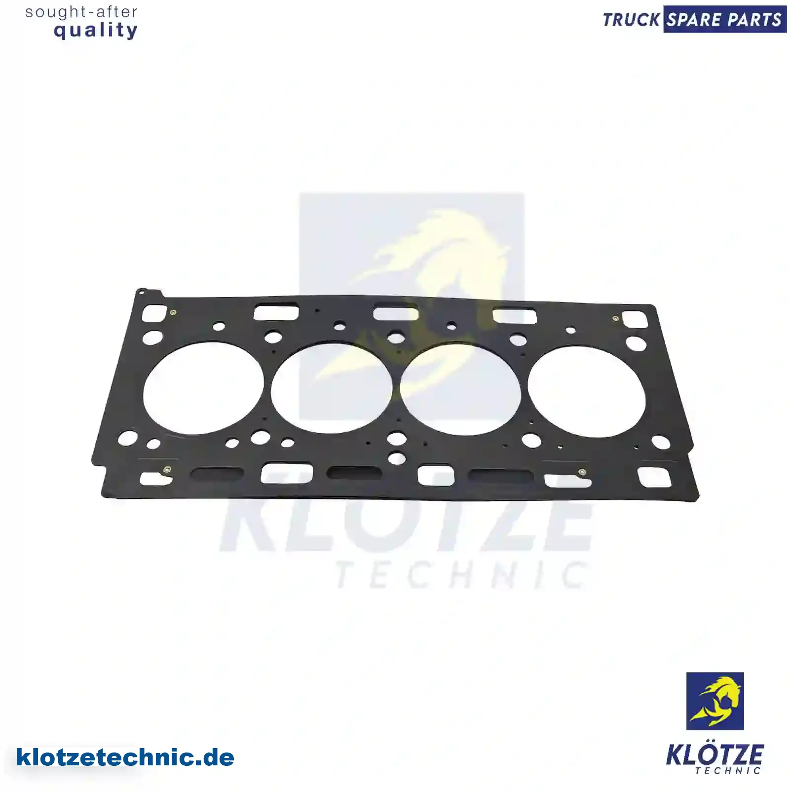 Cylinder head gasket, 9111869, 93161410, 93189967, 82004-28141, 4403869, 4417145, 4430446, 8200057611, 8200406743, 8200428141, 8200428411 || Klötze Technic