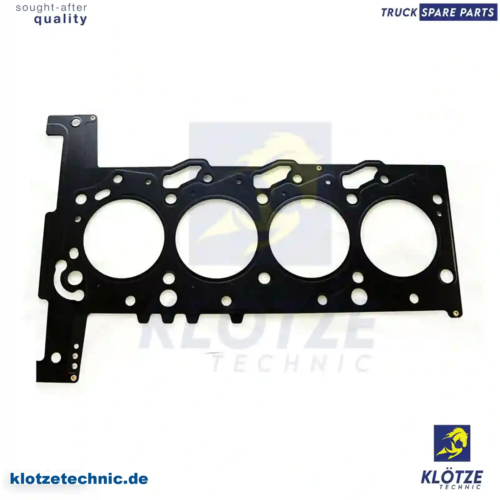 Cylinder head gasket, 0209ET, 9660535080, 1372299, 1830409, 6C1Q-6051-CB, 6C1Q-6051-CC, 0209ET || Klötze Technic