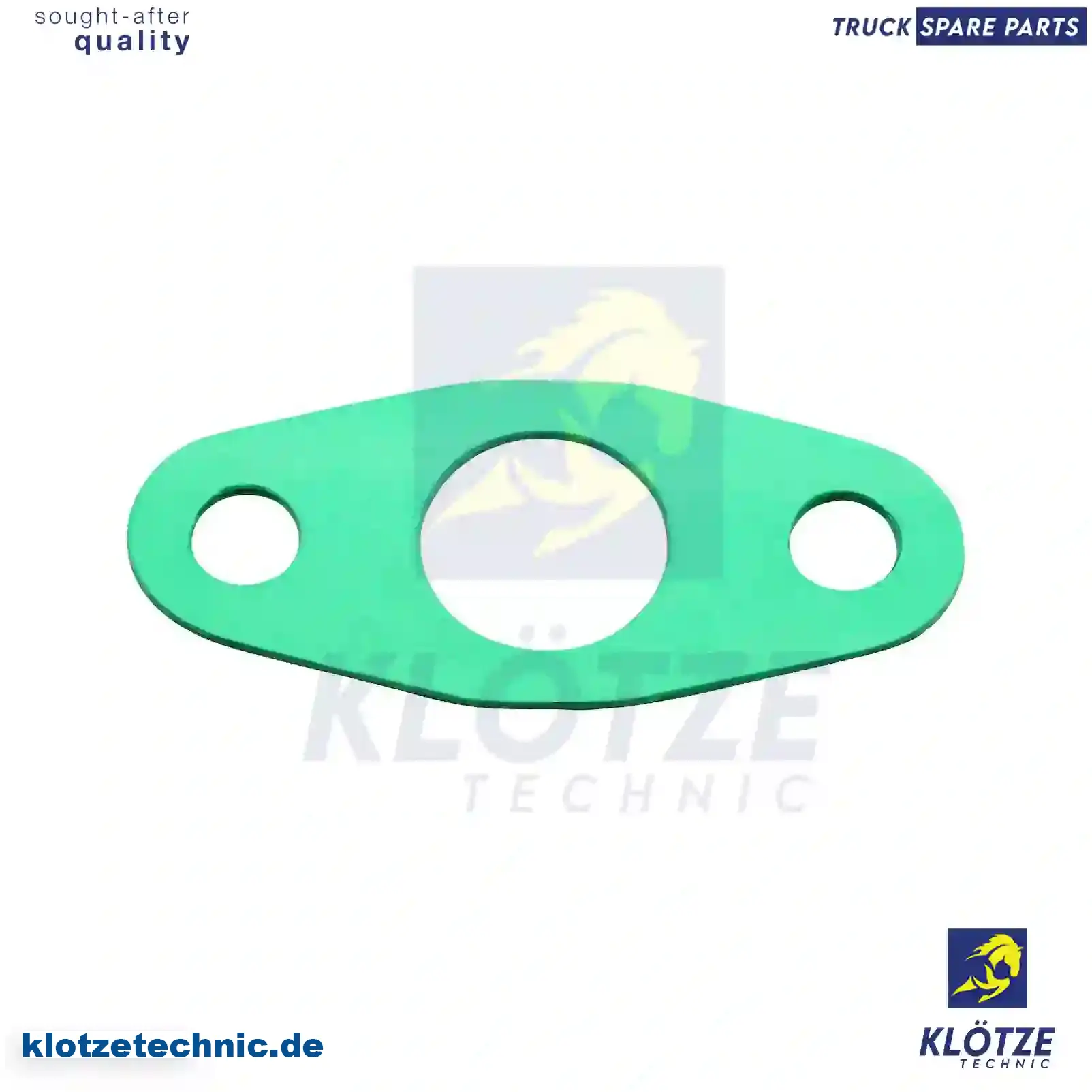 Gasket, turbocharger, 3521870080, 4421870080, 1545145, 470993, ZG01290-0008 || Klötze Technic