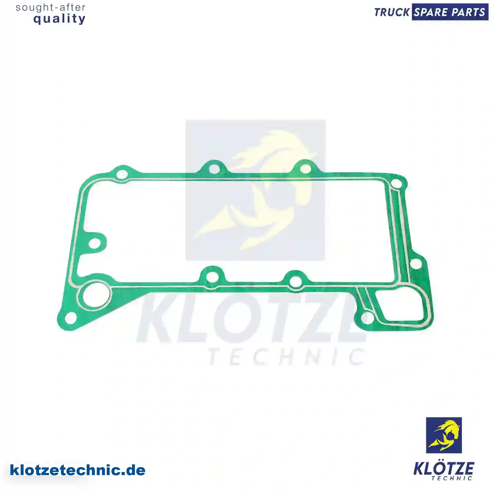 Gasket, oil cooler housing, 4031840280, 4421880280, 4421880580, ZG01247-0008 || Klötze Technic