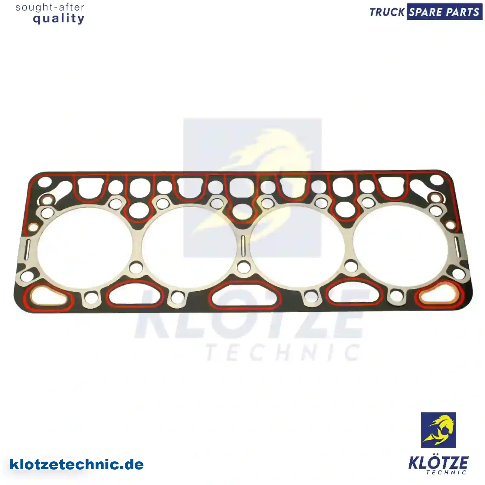 Cylinder head gasket, 3140161120, 3140161320, 3640160320, 3640160620, 3640160720 || Klötze Technic