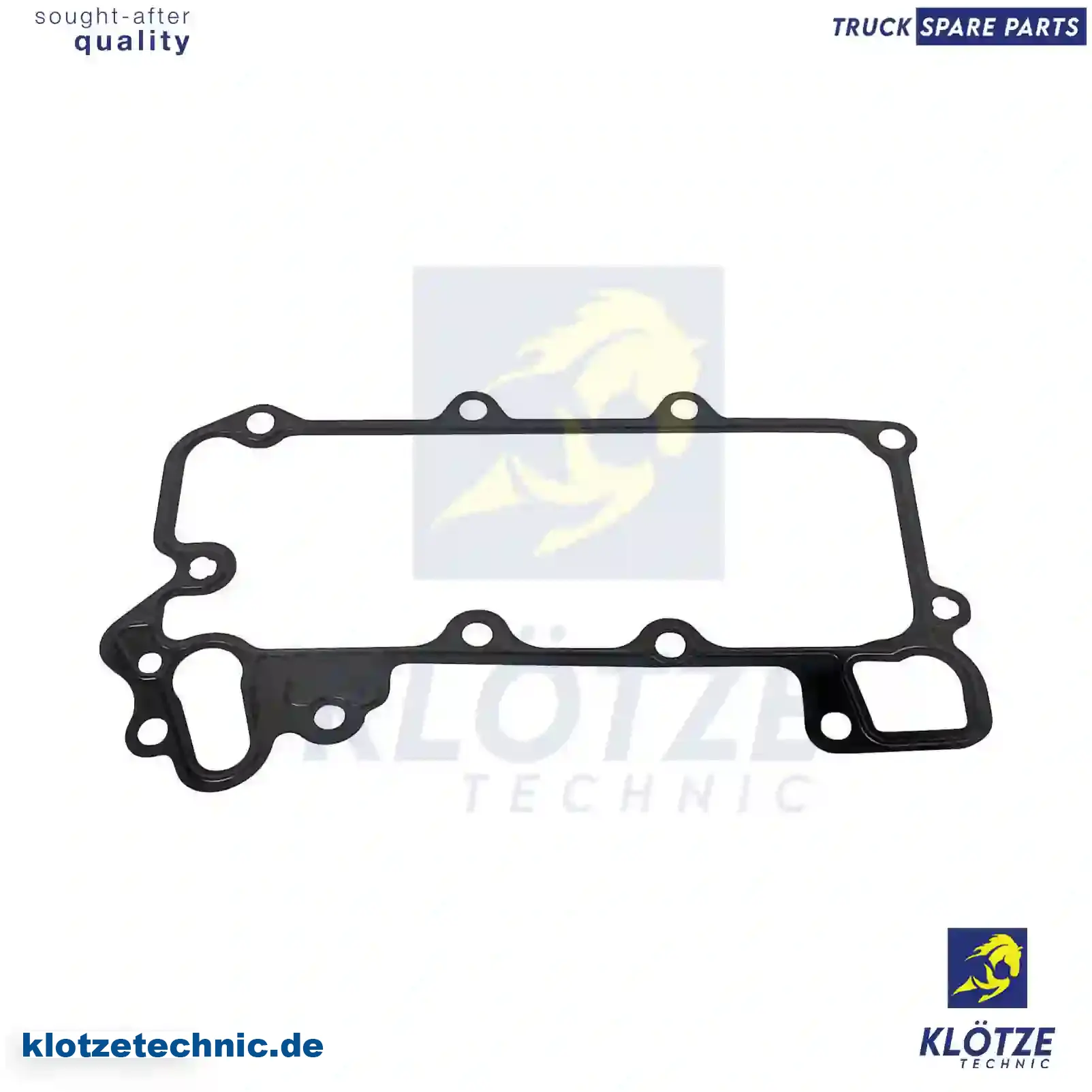 Gasket, oil cooler housing, 4571880280, ZG01249-0008 || Klötze Technic