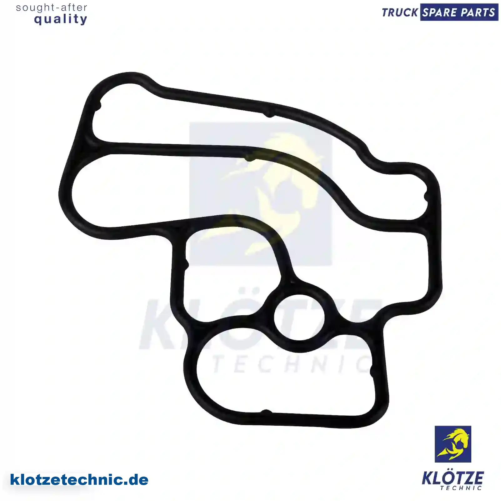 Gasket, oil filter housing, 9061840280, ZG01257-0008 || Klötze Technic