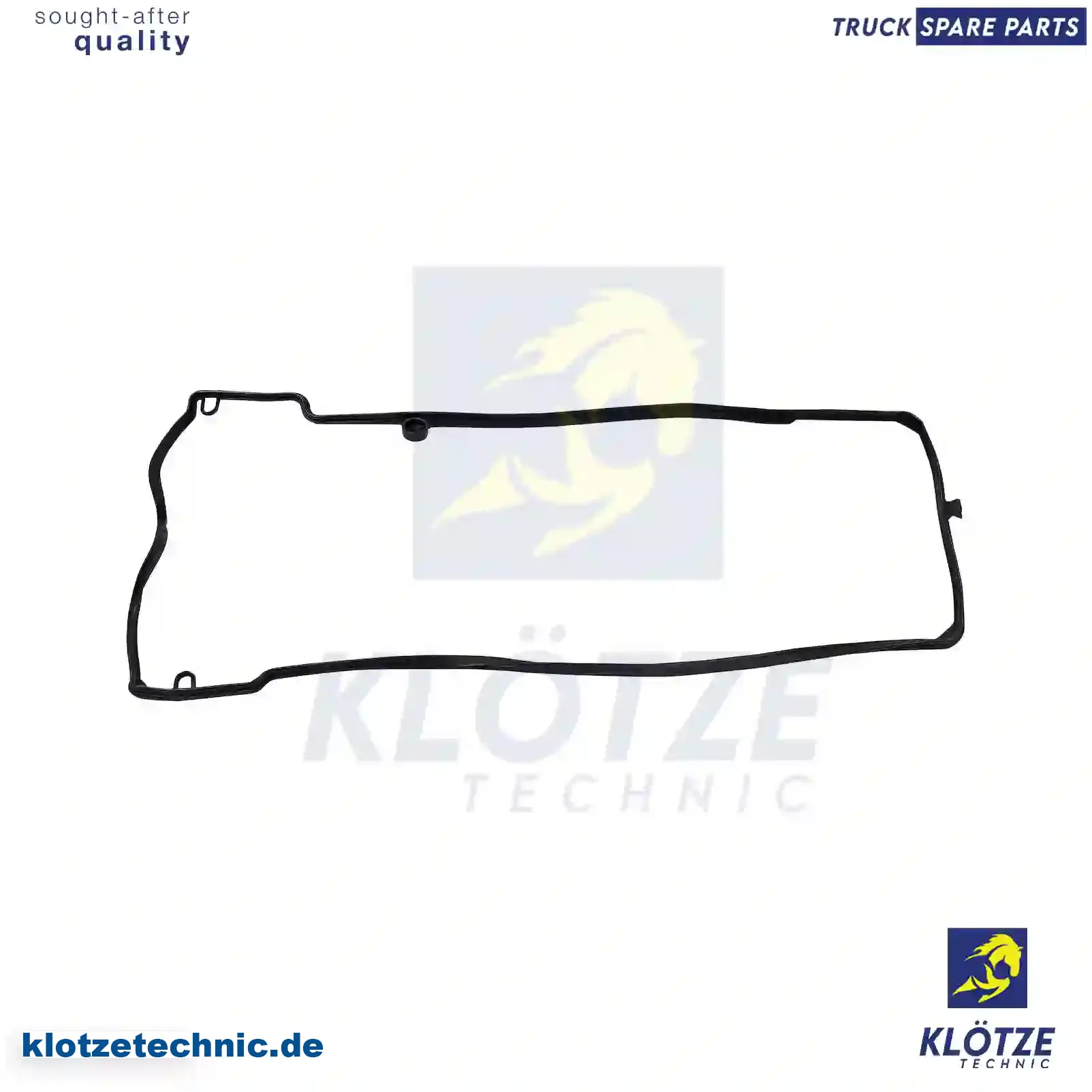 Gasket, cylinder head cover, 6110160121, 6280160021, 6460160621, 6460161221 || Klötze Technic