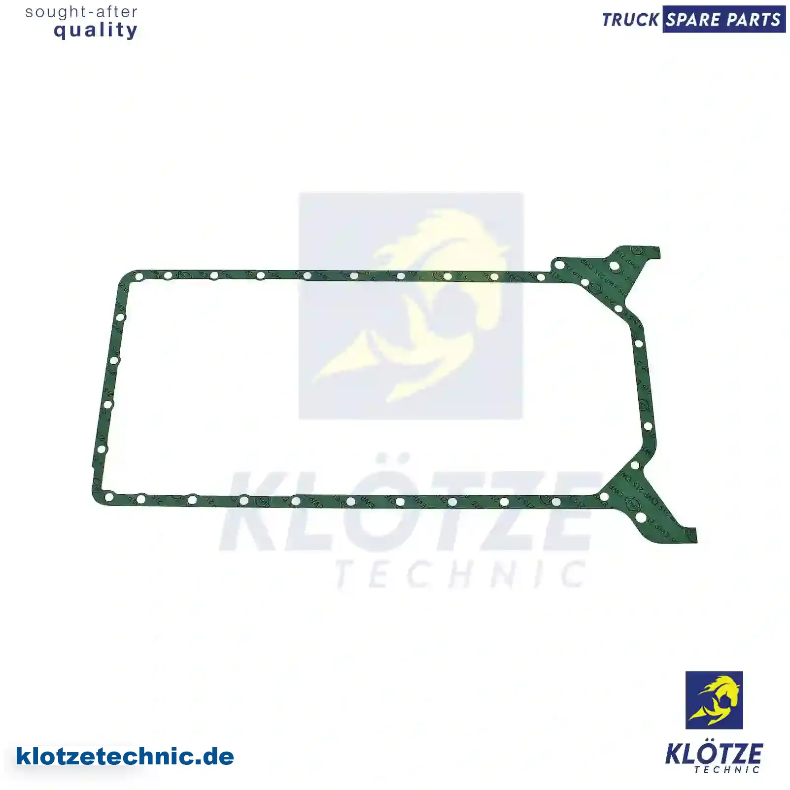 Oil sump gasket, 1020140080, 1020140122, 1020140522, 1020140722, 1020141022 || Klötze Technic