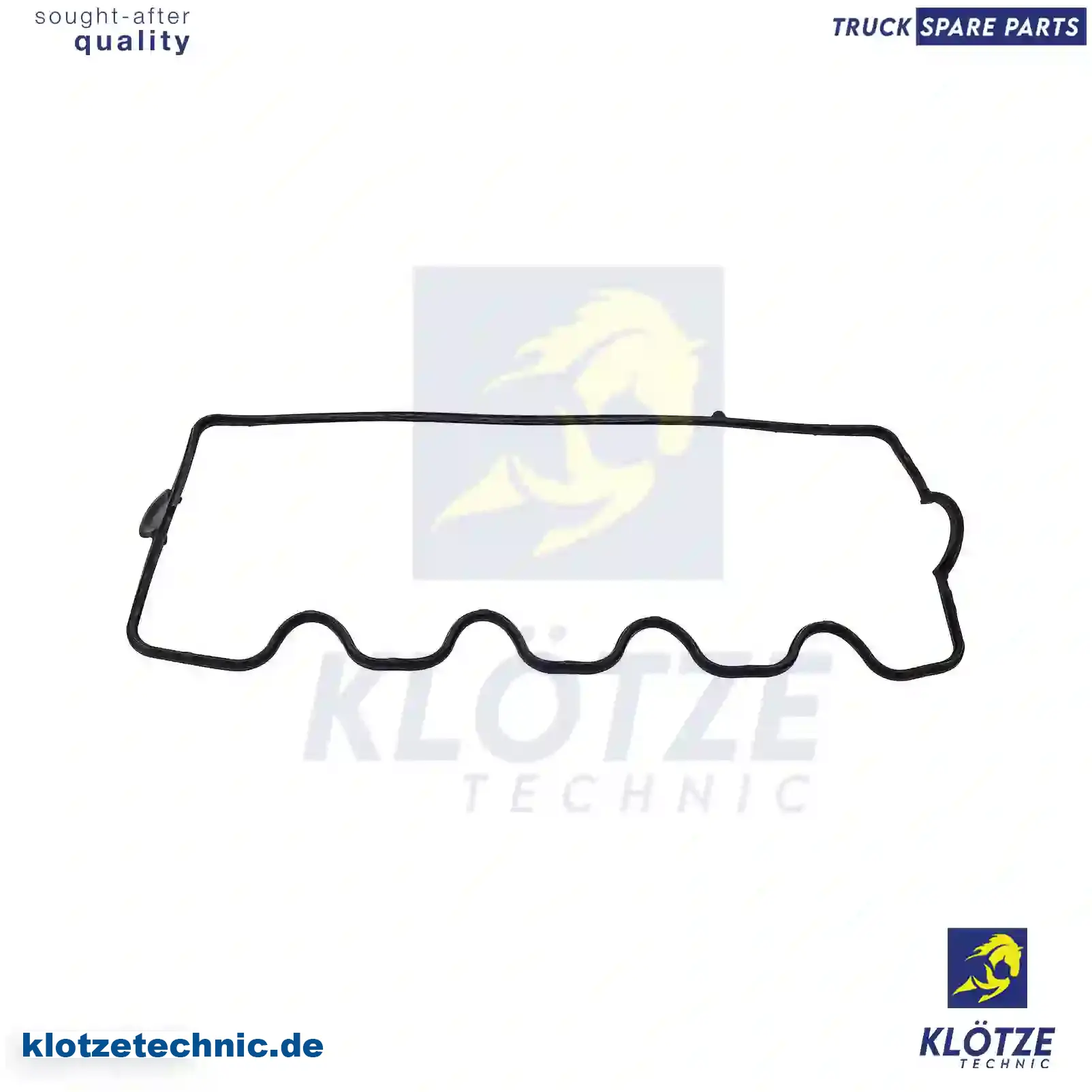 Gasket, cylinder head cover, 5013033, 1020160221, 1020160321, 1020160421, 1020161121, ZG01187-0008 || Klötze Technic