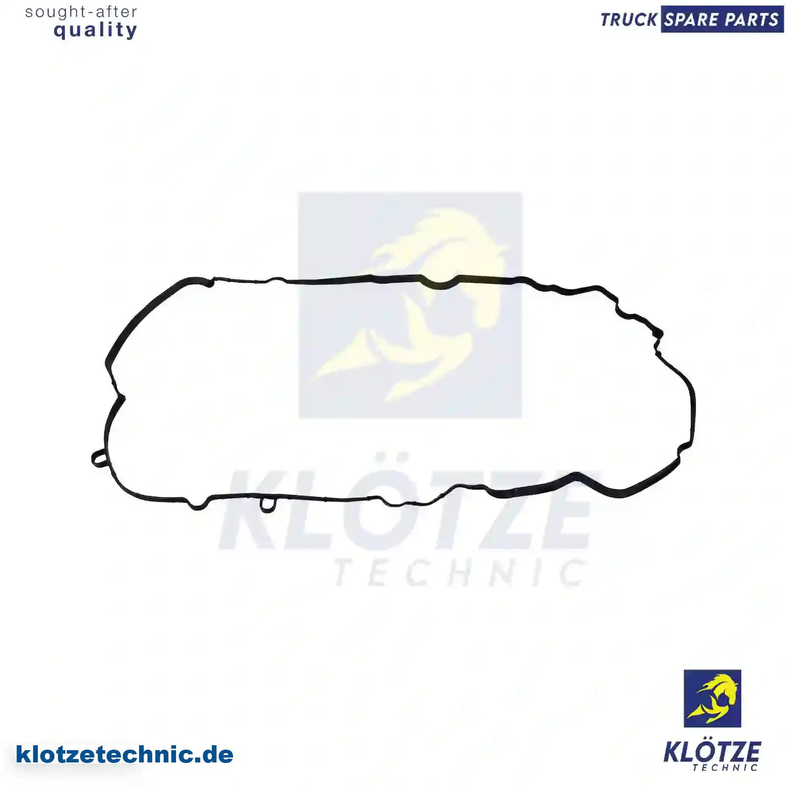 Gasket, cylinder head cover, 2710160921, ZG01188-0008 || Klötze Technic