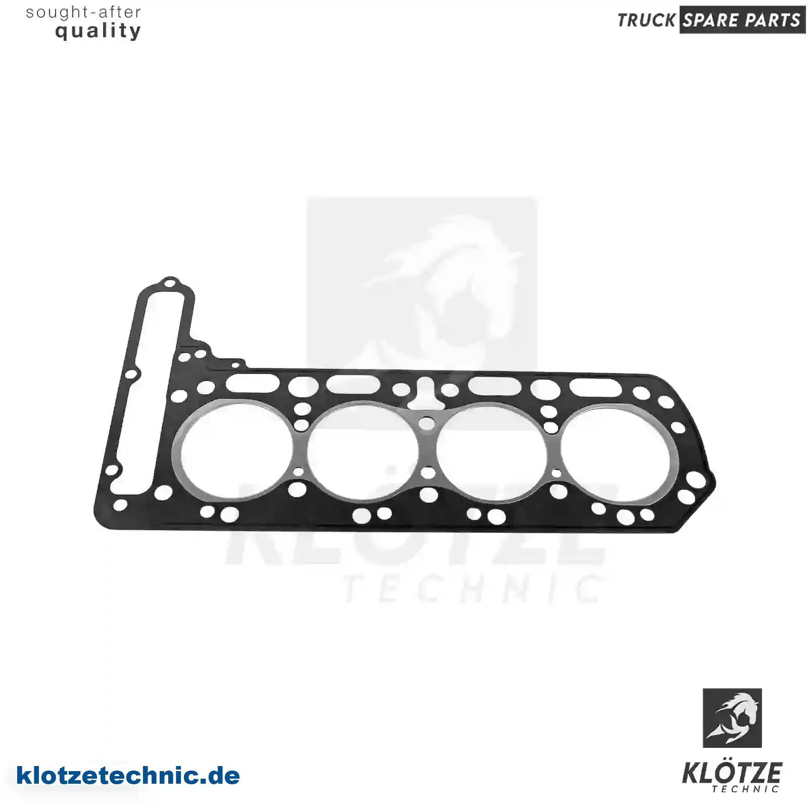 Cylinder head gasket, 6150161020, 6150161320, 6150161620, 6150162020 || Klötze Technic