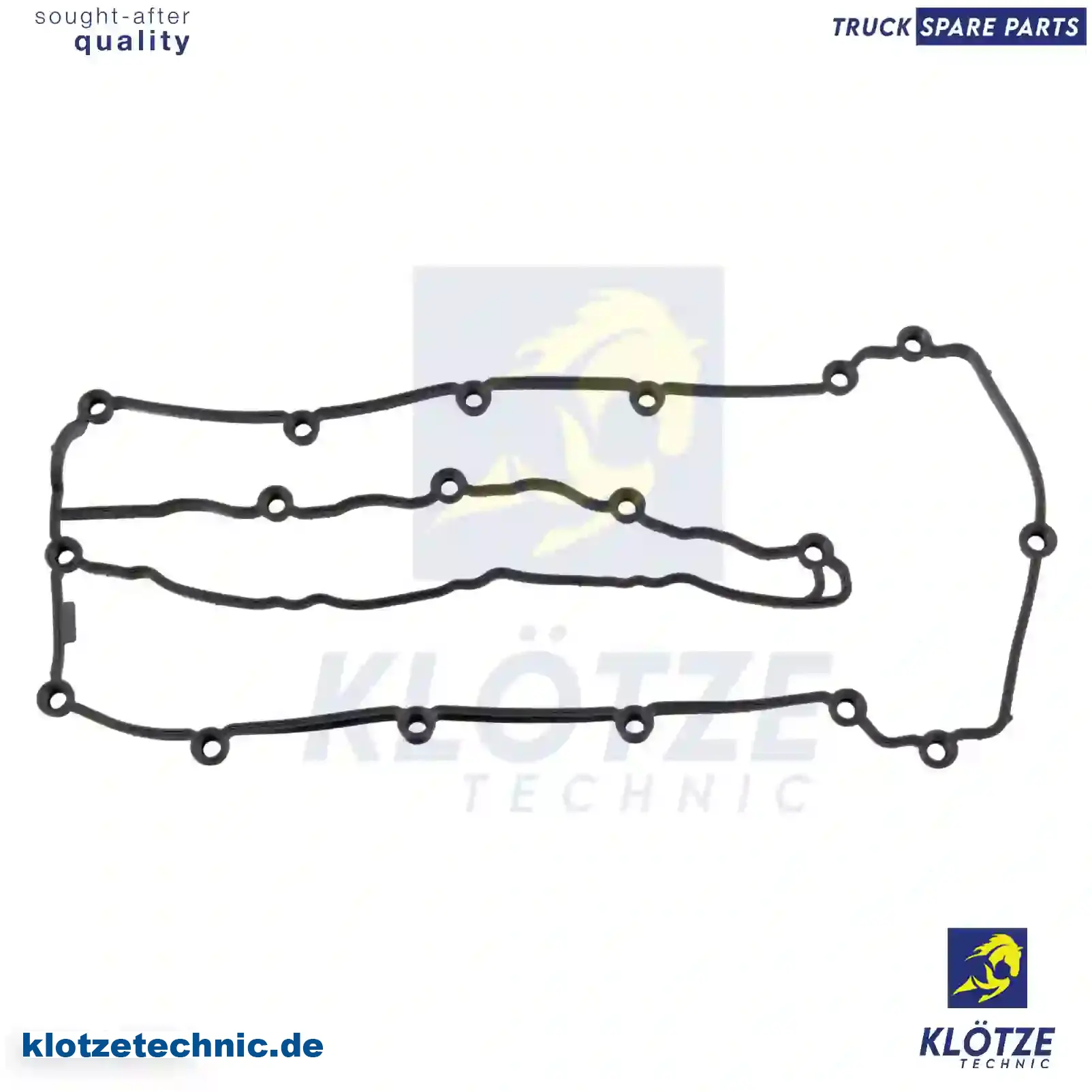 Gasket, cylinder head cover, 6510160321, ZG01191-0008 || Klötze Technic