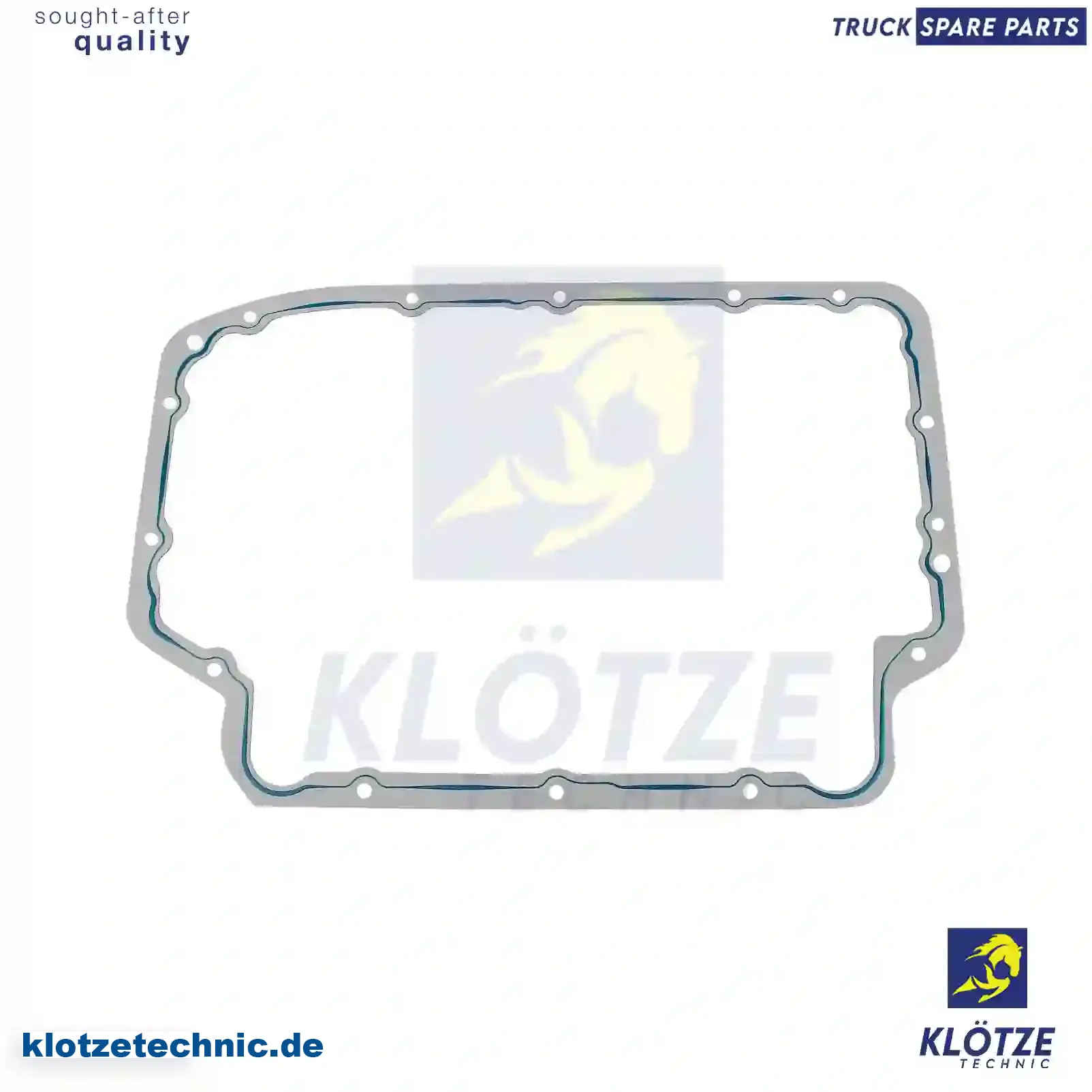 Oil sump gasket, 6510140028, ZG01832-0008 || Klötze Technic