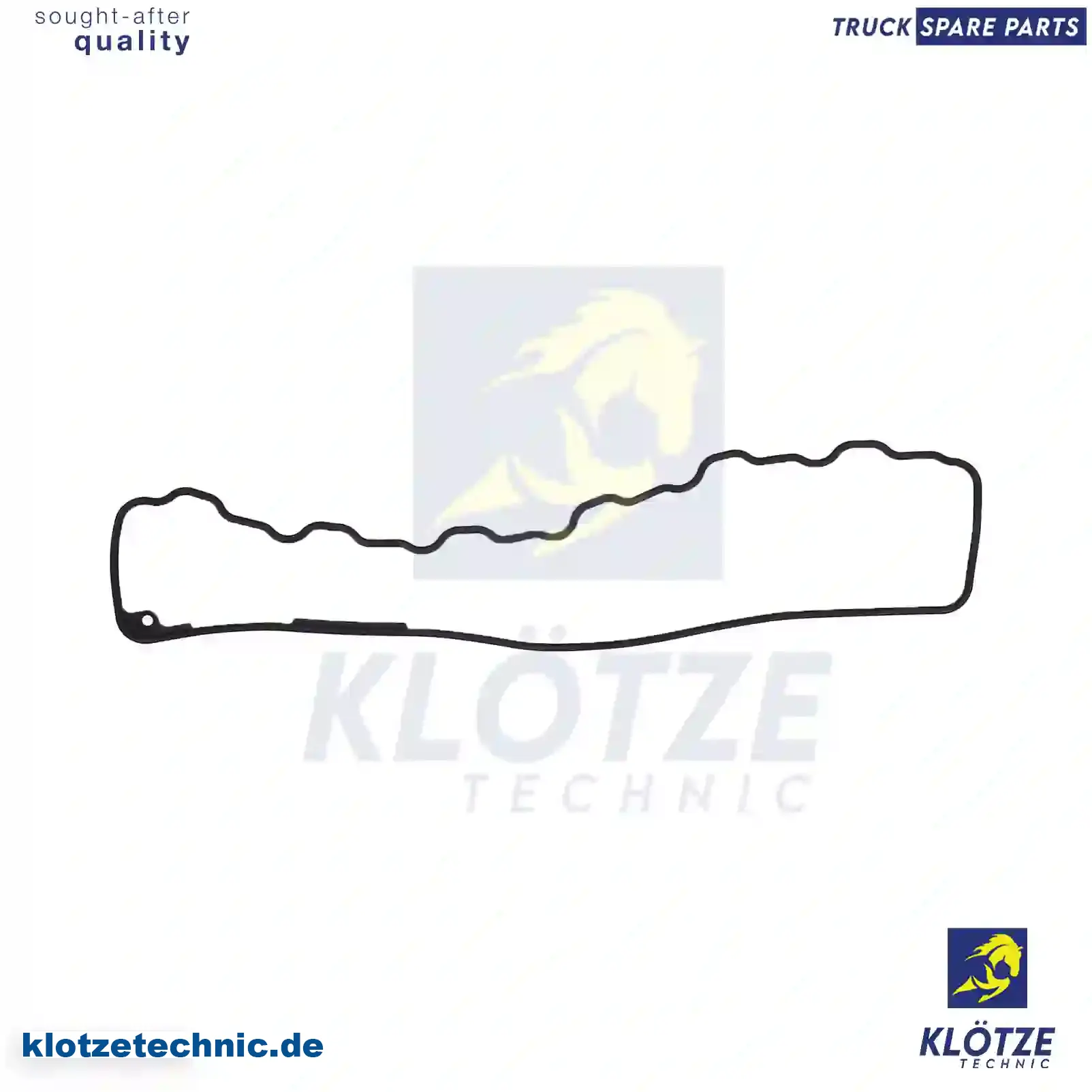 Gasket, cylinder head cover, 9060160521, 9060160621, 9060161121 || Klötze Technic