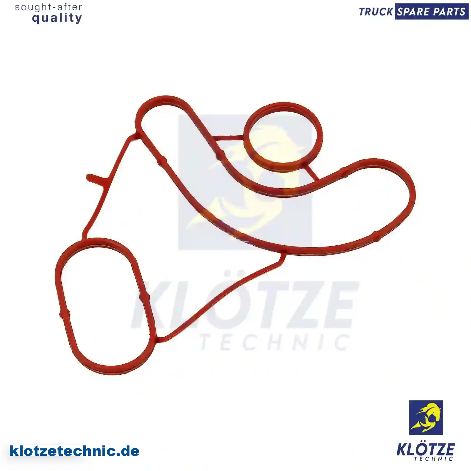 Gasket, oil cooler, 6111840280, ZG01241-0008 || Klötze Technic