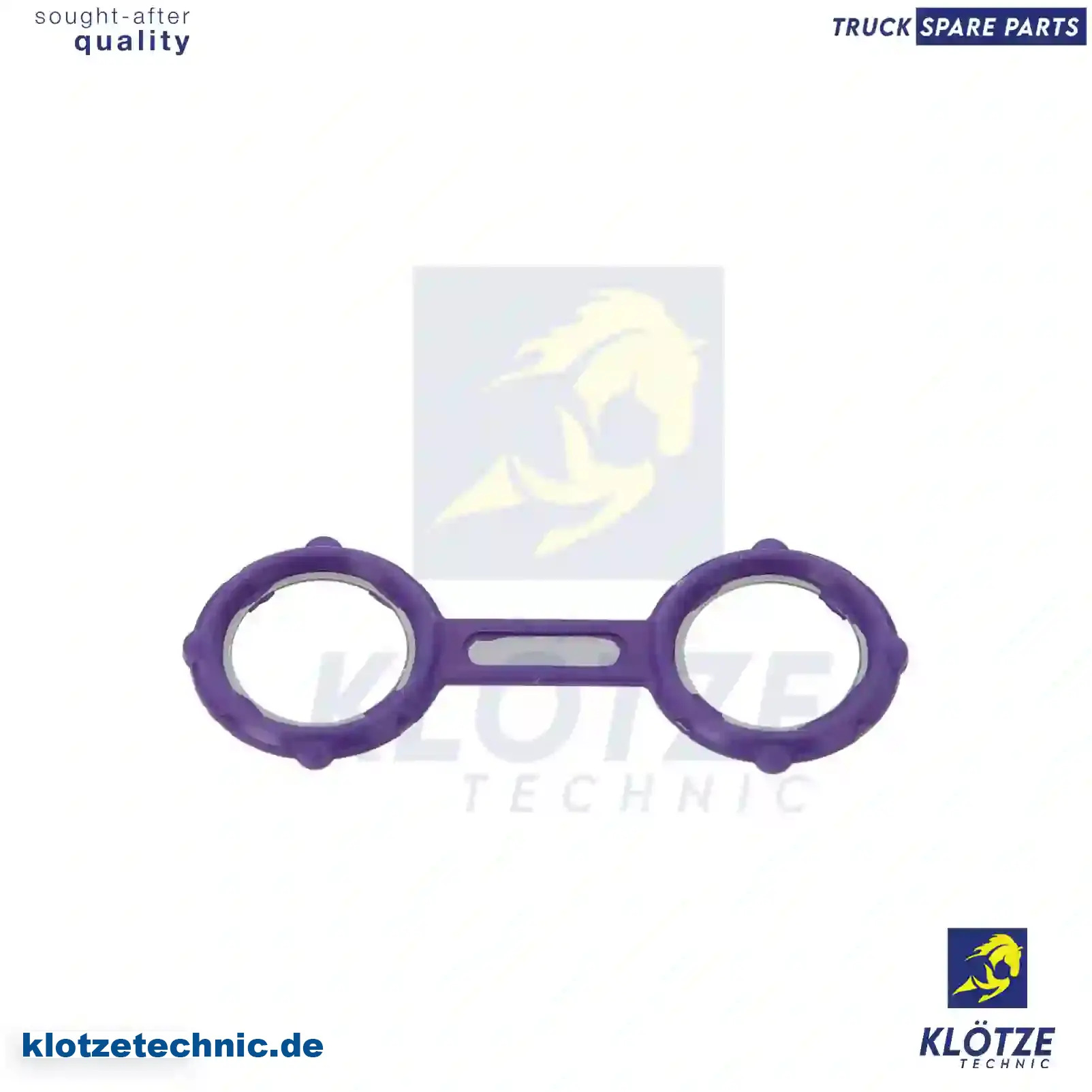 Gasket, oil cooler, 6421880180, 6421880480, 6421880580 || Klötze Technic