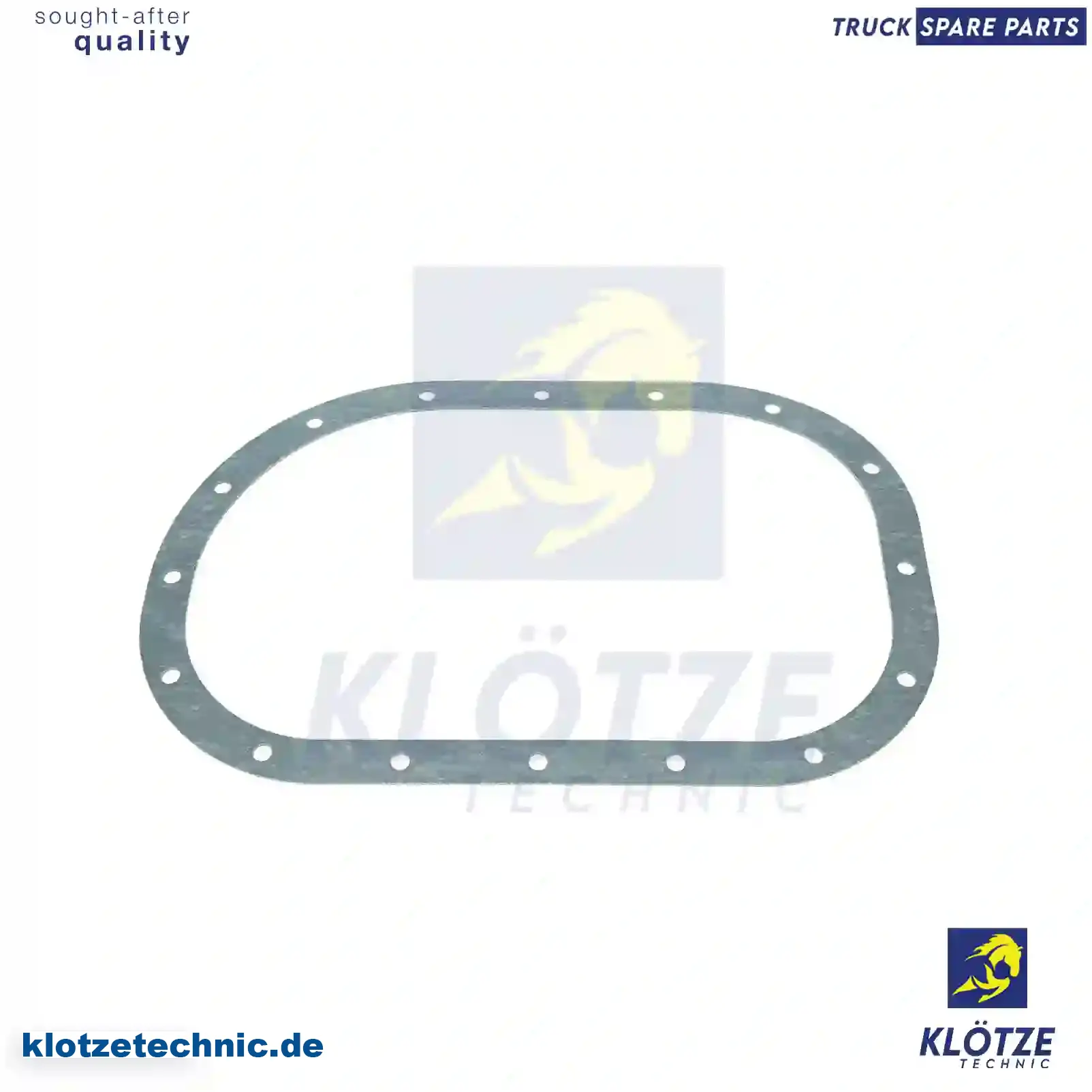 Oil sump gasket, 1210140422, 12101 || Klötze Technic