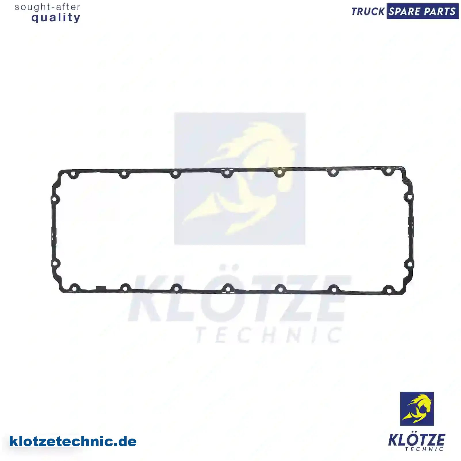 Oil sump gasket, 4700140322, 47101 || Klötze Technic