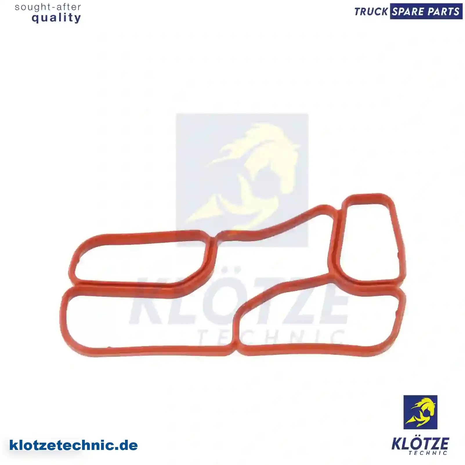 Gasket, Oil cooler, 2721840280 || Klötze Technic