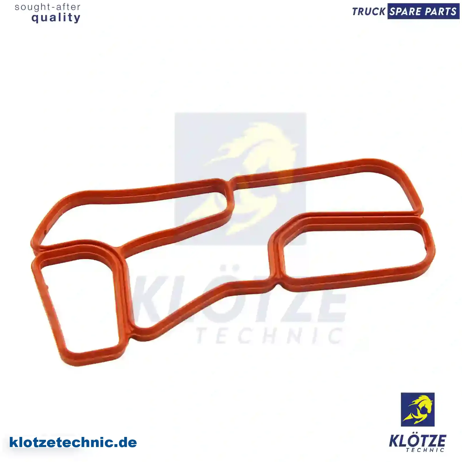 Gasket, Oil cooler, 2721840080, 27218 || Klötze Technic