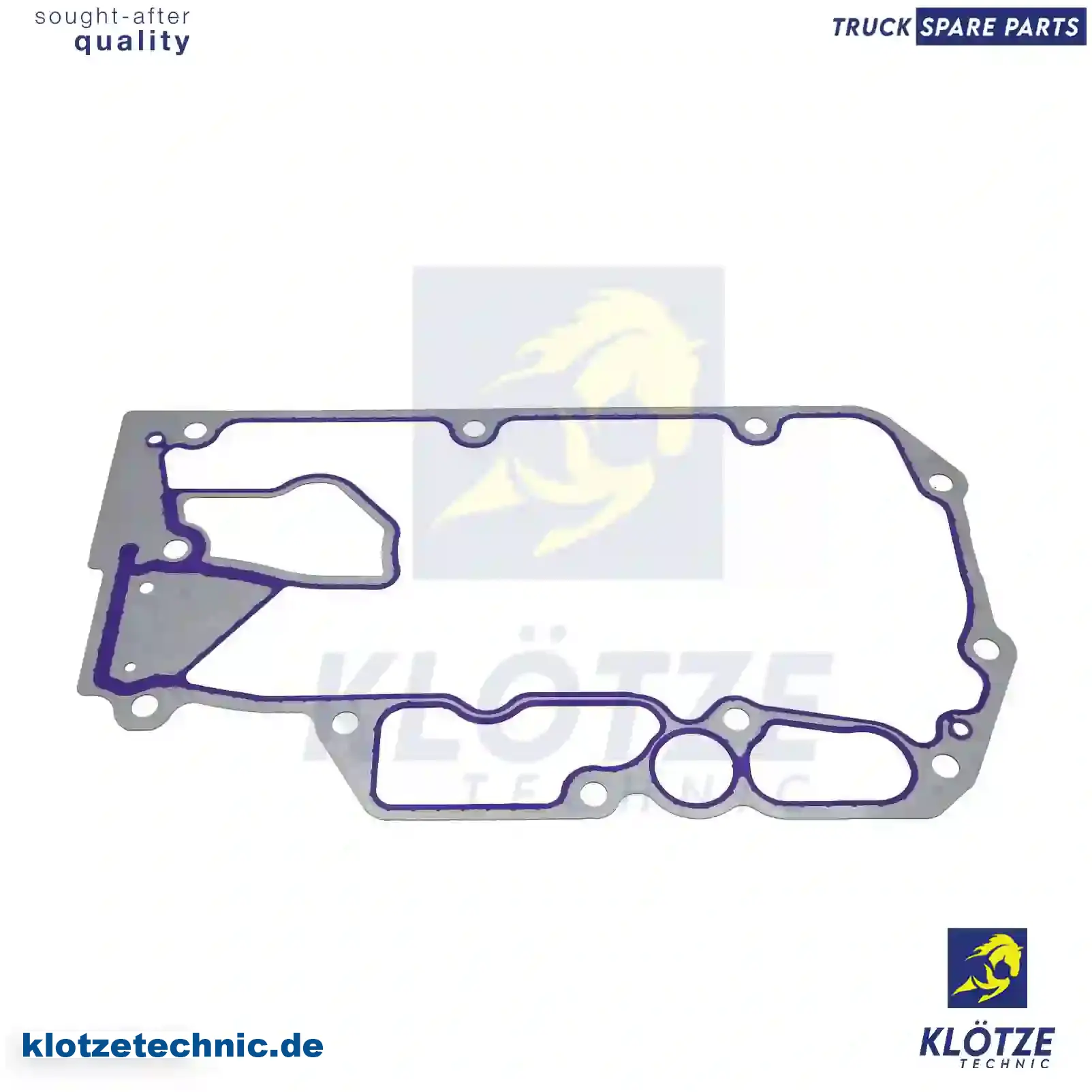 Gasket, oil cooler, 4721840380, 47218 || Klötze Technic