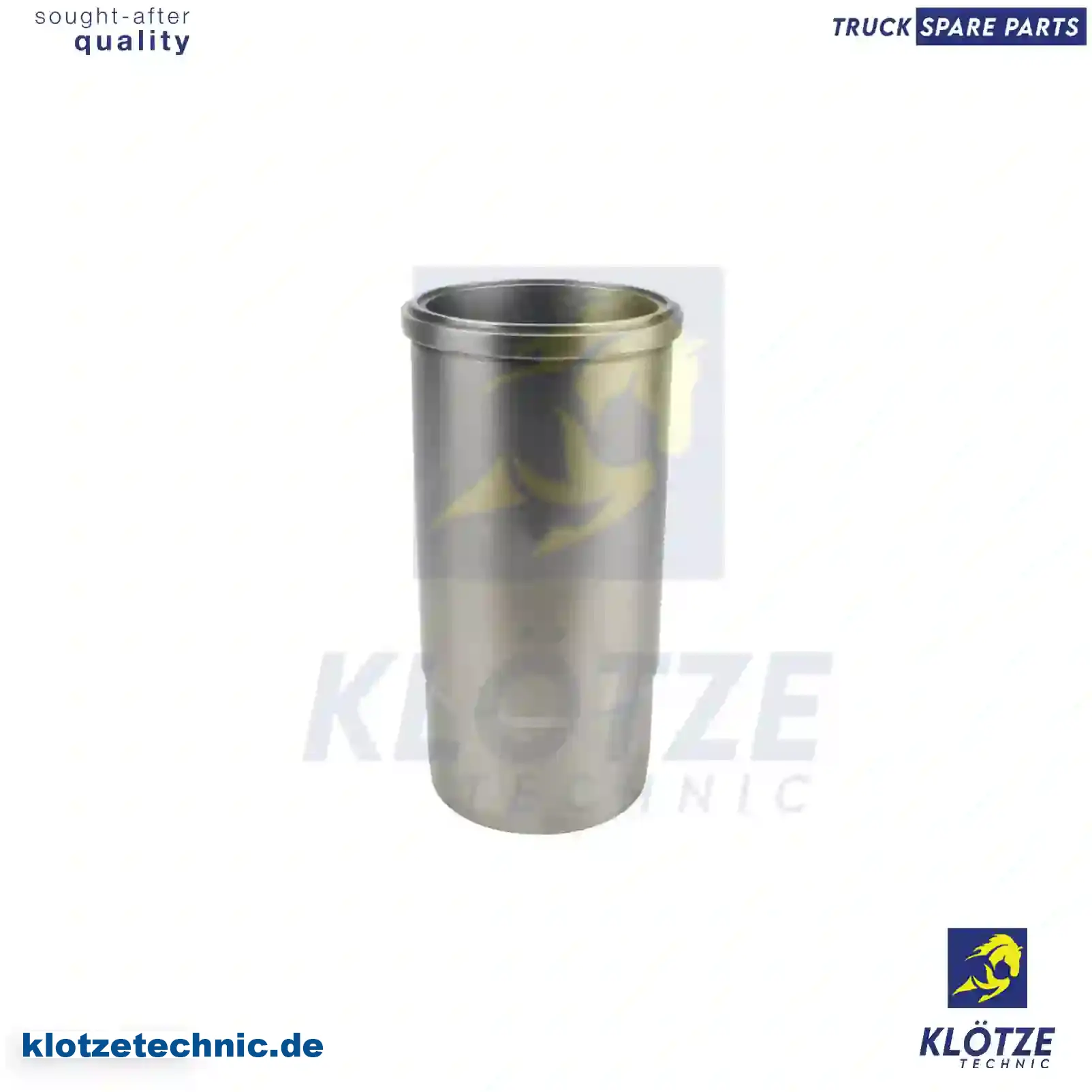 Cylinder liner, without seal rings, 422840, 479200, 479201, 8194050 || Klötze Technic