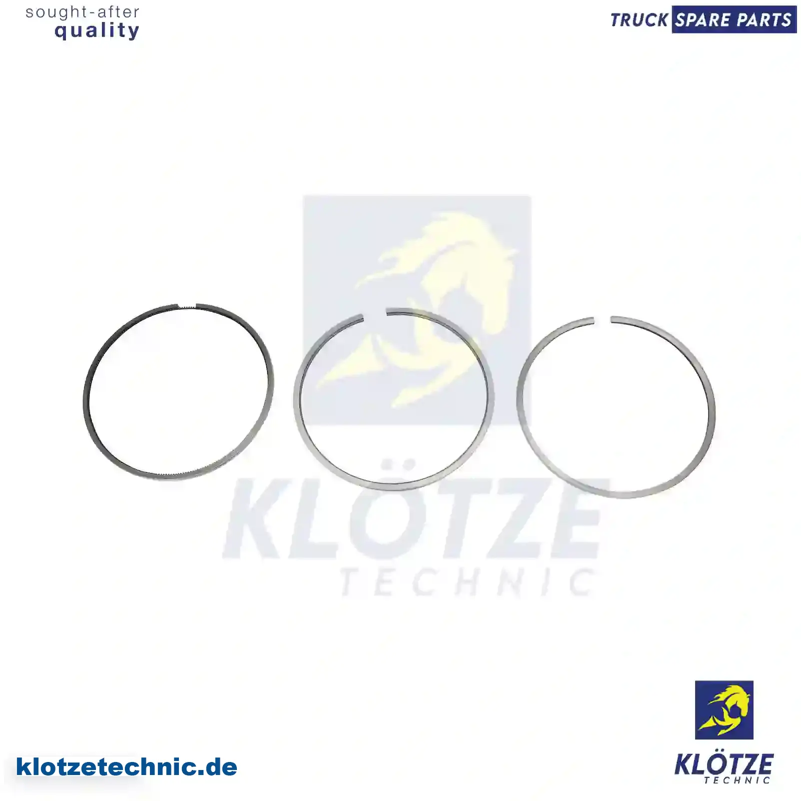 Piston ring kit, 4220300024, 4220300124, 4230300024, 4230300124, 4230300224, 4230370016, 4235860003, 4270300024, 4760300024 || Klötze Technic