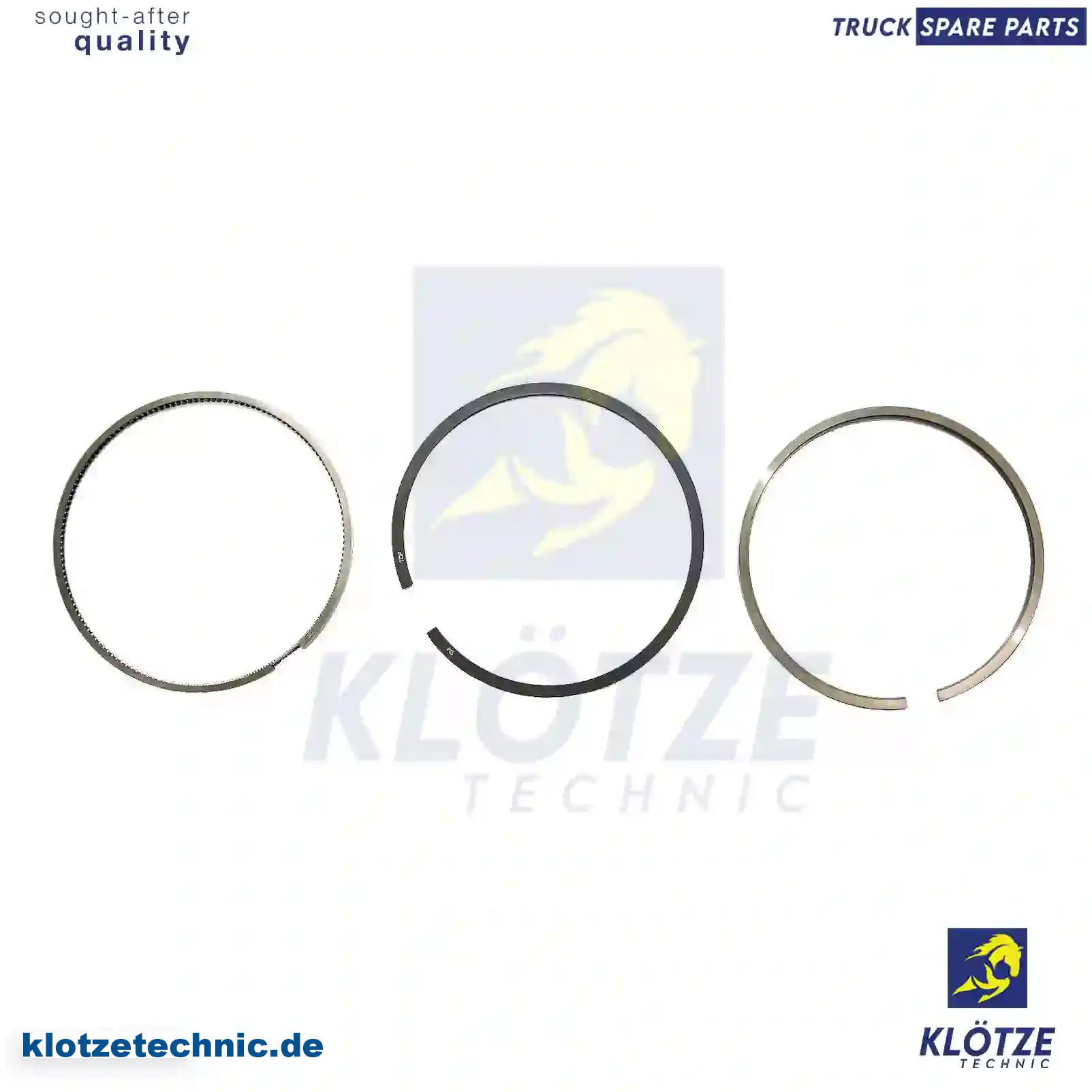 Piston ring kit, 1337374, 1372886, 1428509, 229995, 550258, 550261, 551377, 551381, ZG01883-0008 || Klötze Technic