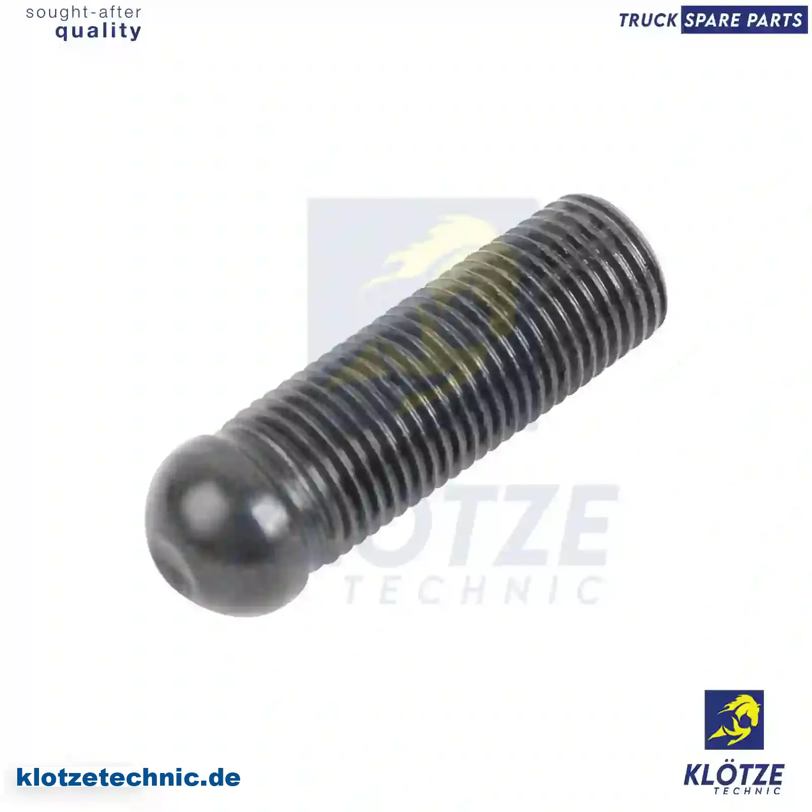 Adjusting screw, rocker arm, 9060550021, 90605 || Klötze Technic