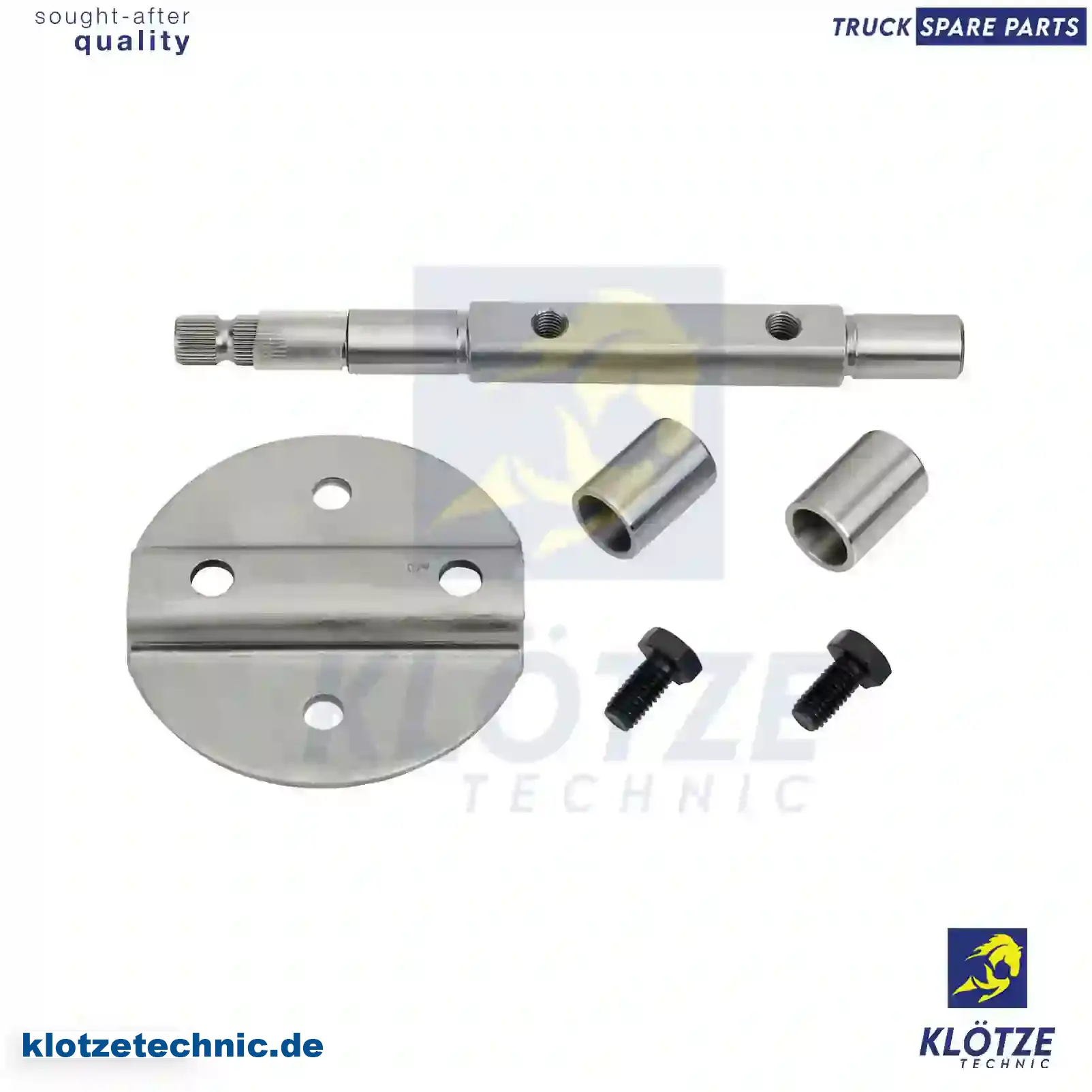 Throttle kit, stainless steel, 4221401663, 4221402663, 4411400063, 4411400363 || Klötze Technic